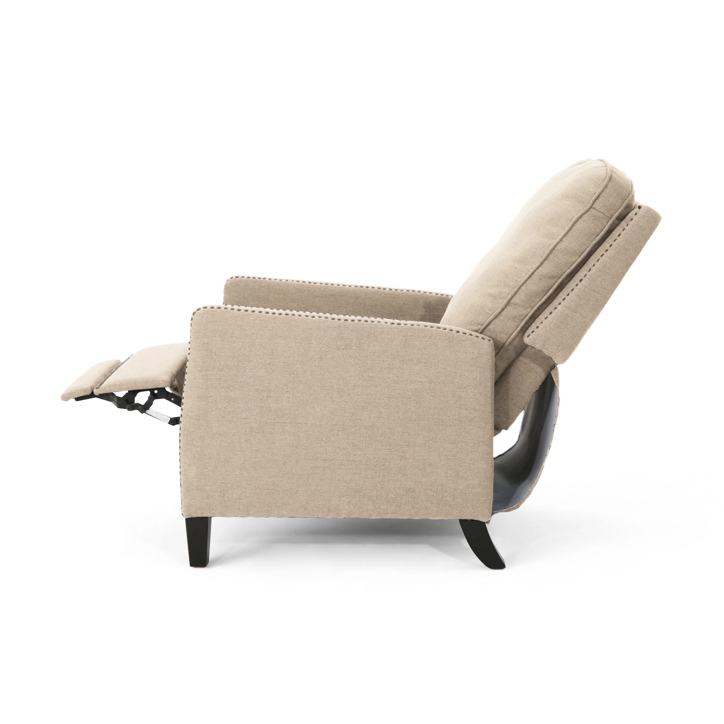 Cecelia Traditional Fabric Pushback Recliner by Christopher Knight Home