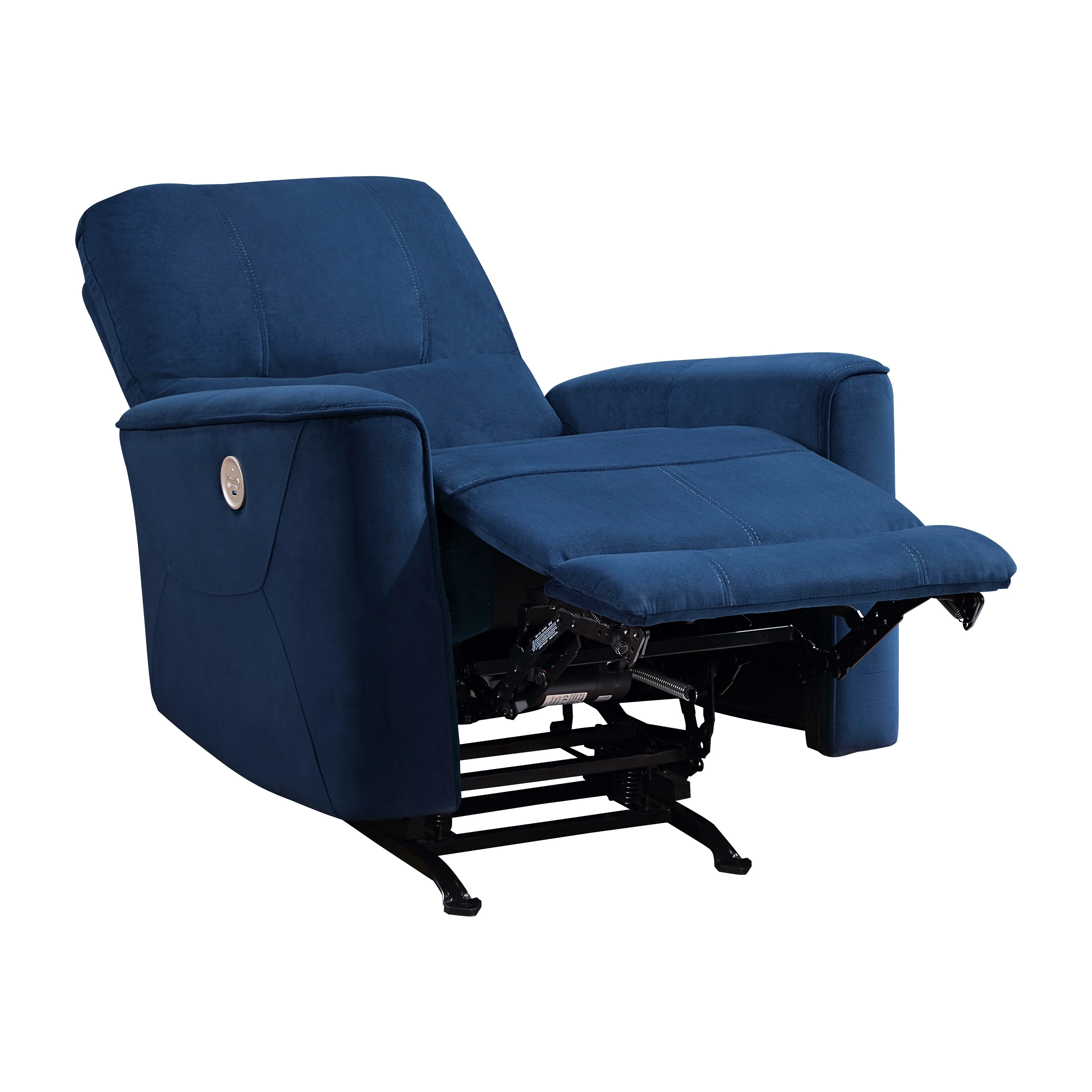 Ripon Velvet Power Rocker Reclining Chair