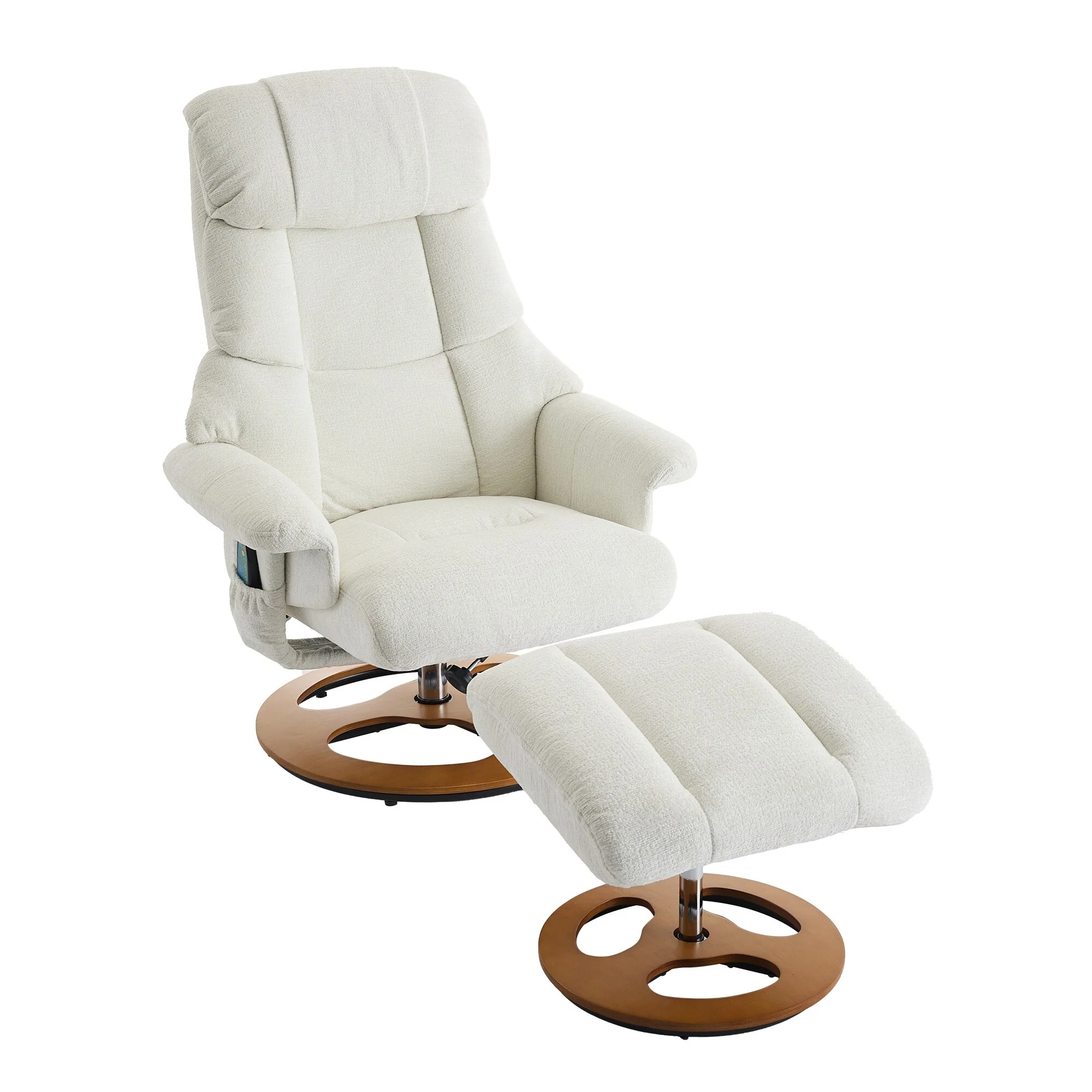 Ergonomic Recliner Chair with Ottoman