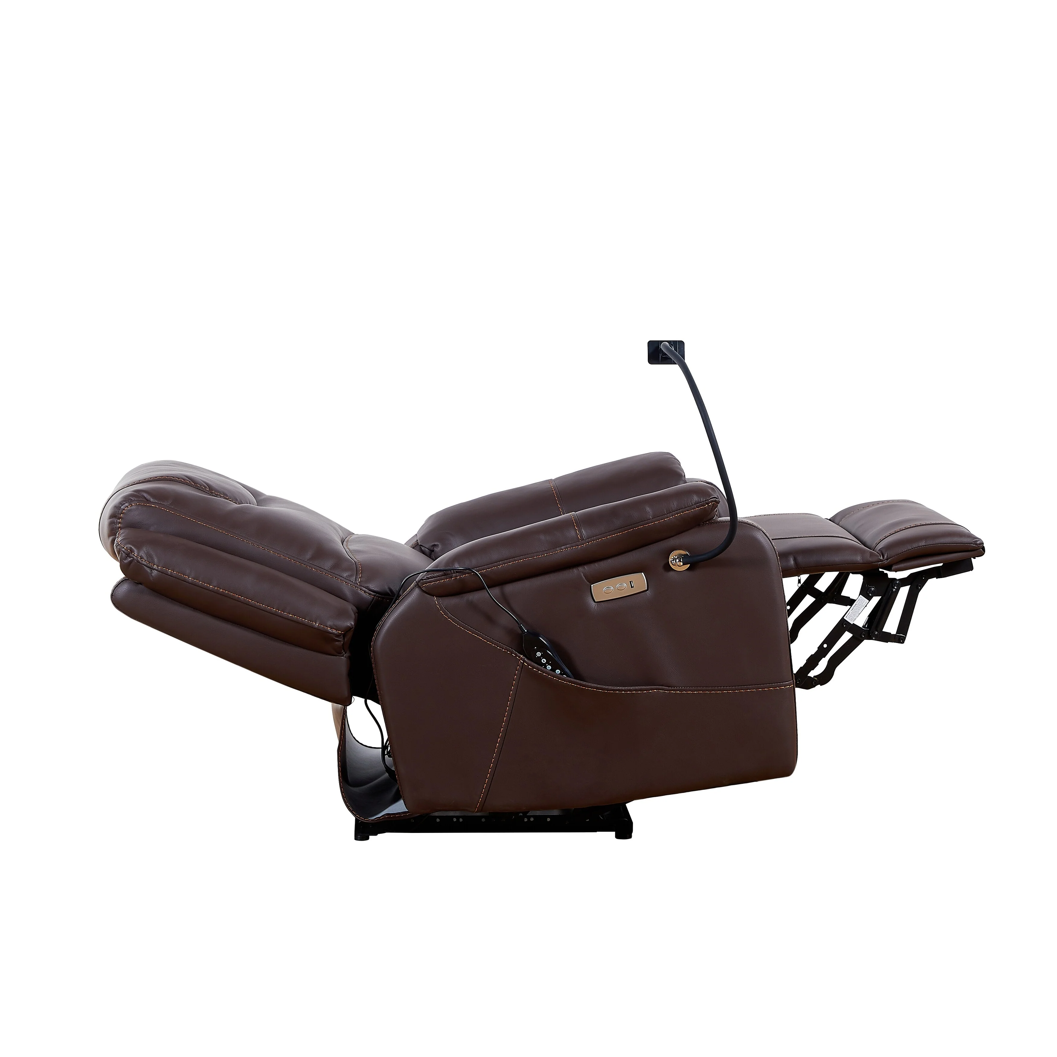 Power Recliner Chair with Zero?Gravity, Massage, Heat & USB
