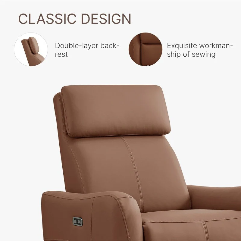 Merlin Power Swivel Glider Rocker Recliner Nursing Chair Recliner