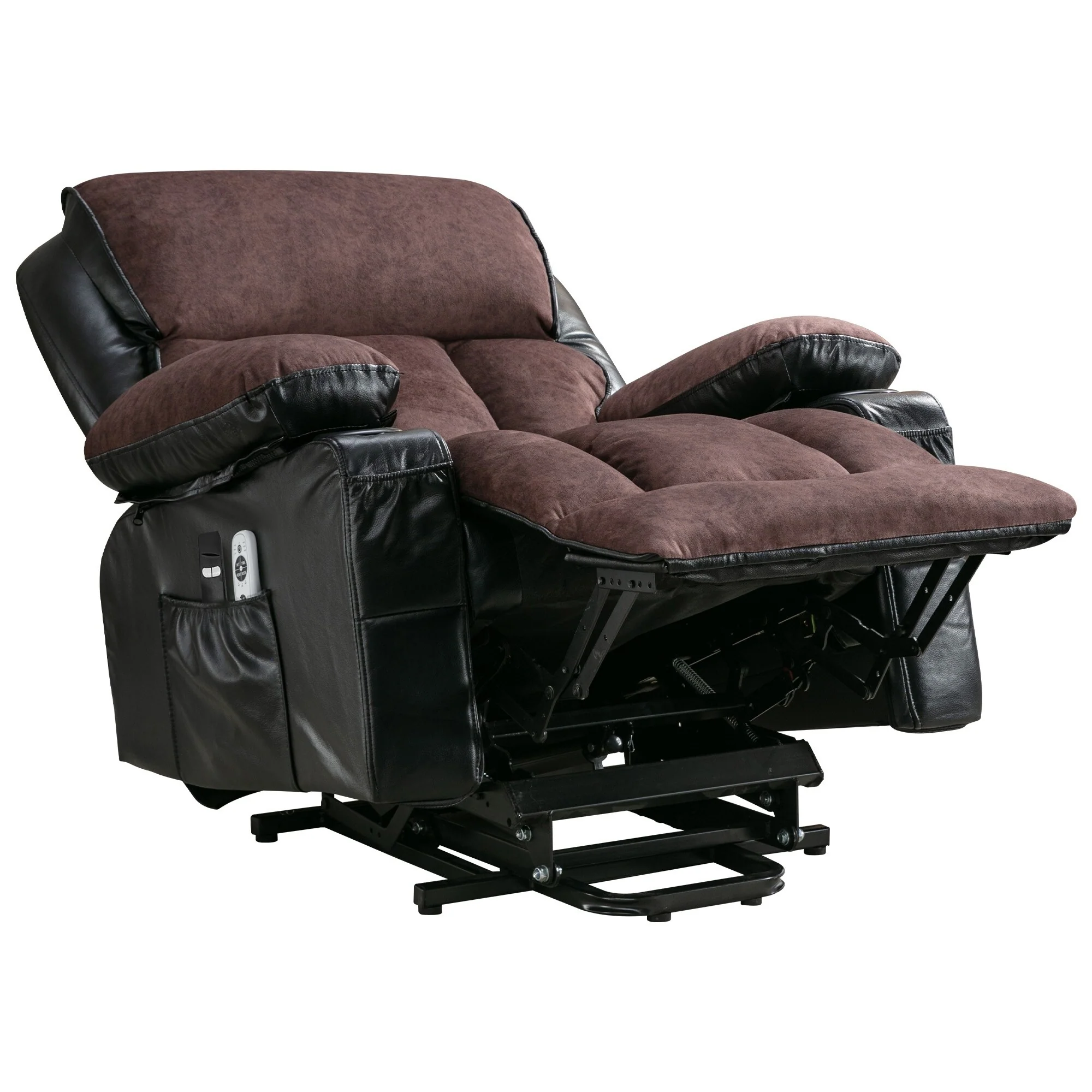 Large Power Lift Recliner Chair with Heat & 8?Point Massage