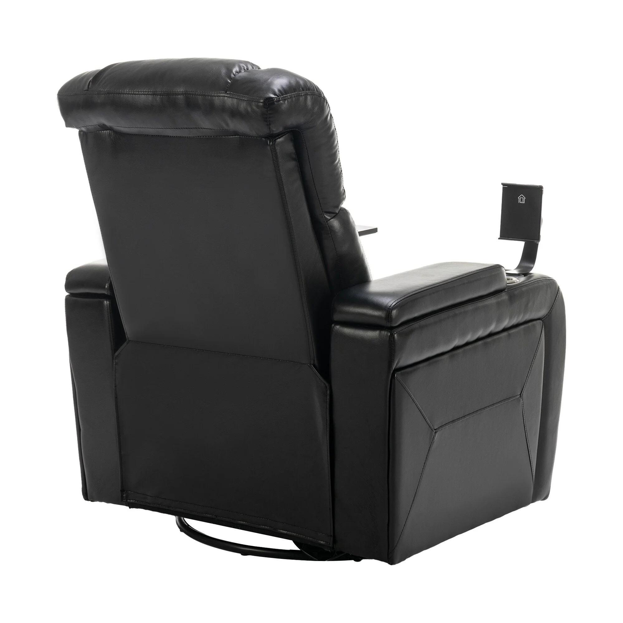Power Recliner Chair with 270�� Swivel, Tray, USB & Cup Holders