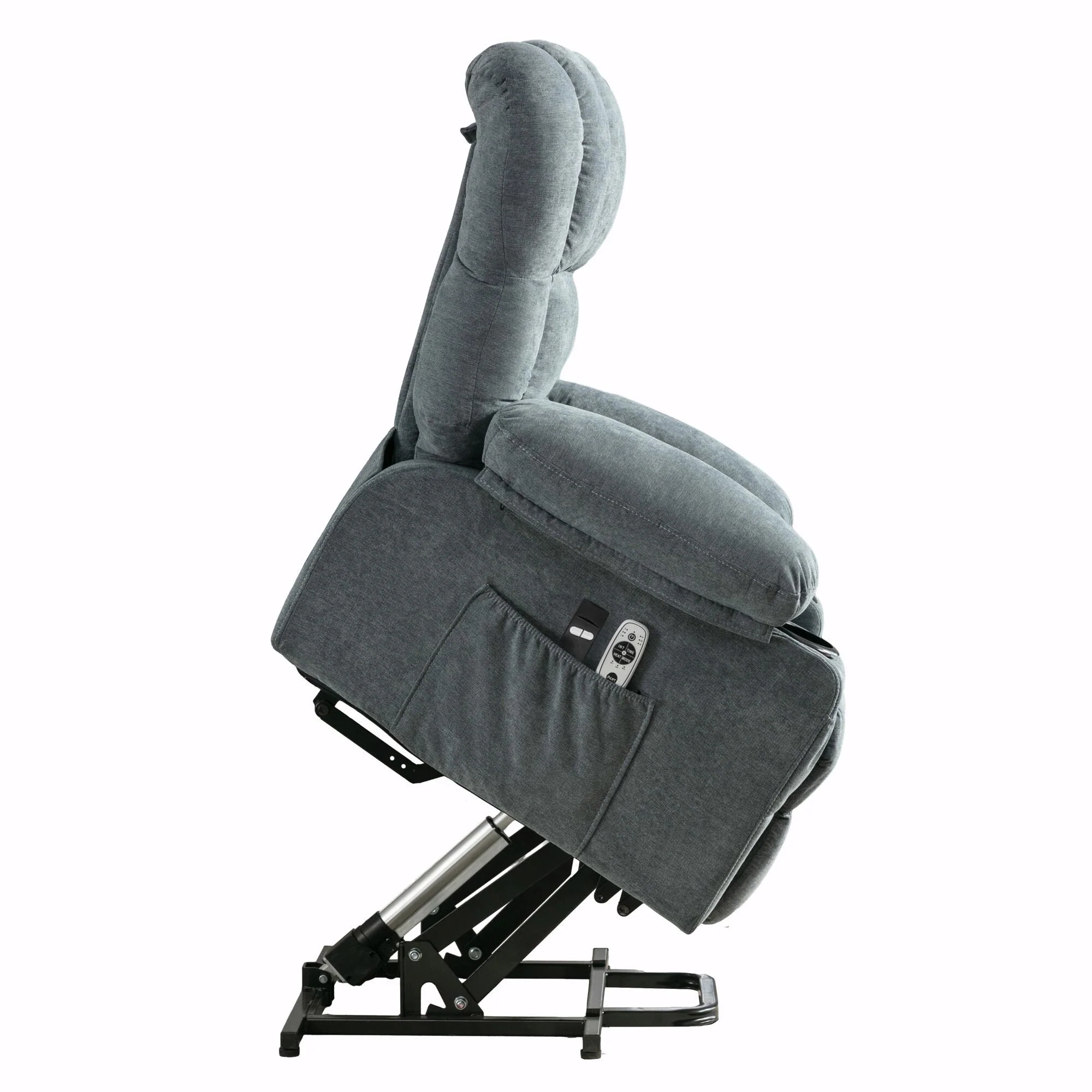 Power Electric Massage Lift Lounge Chair with Heating, Vibration Functions and USB