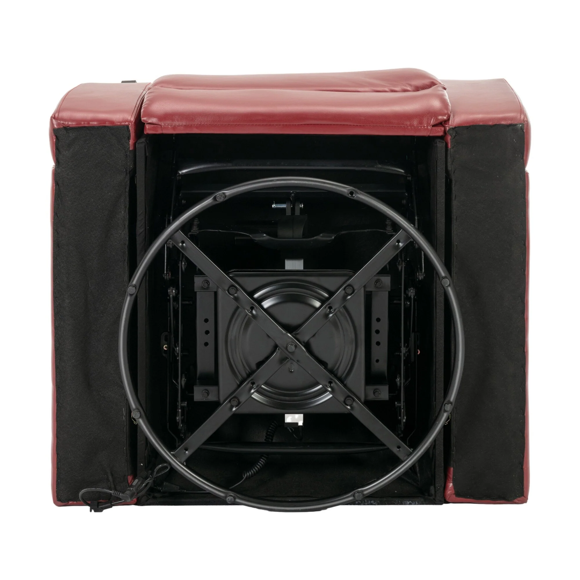 Power Recliner Chair with 270�� Swivel, Tray, USB & Cup Holders