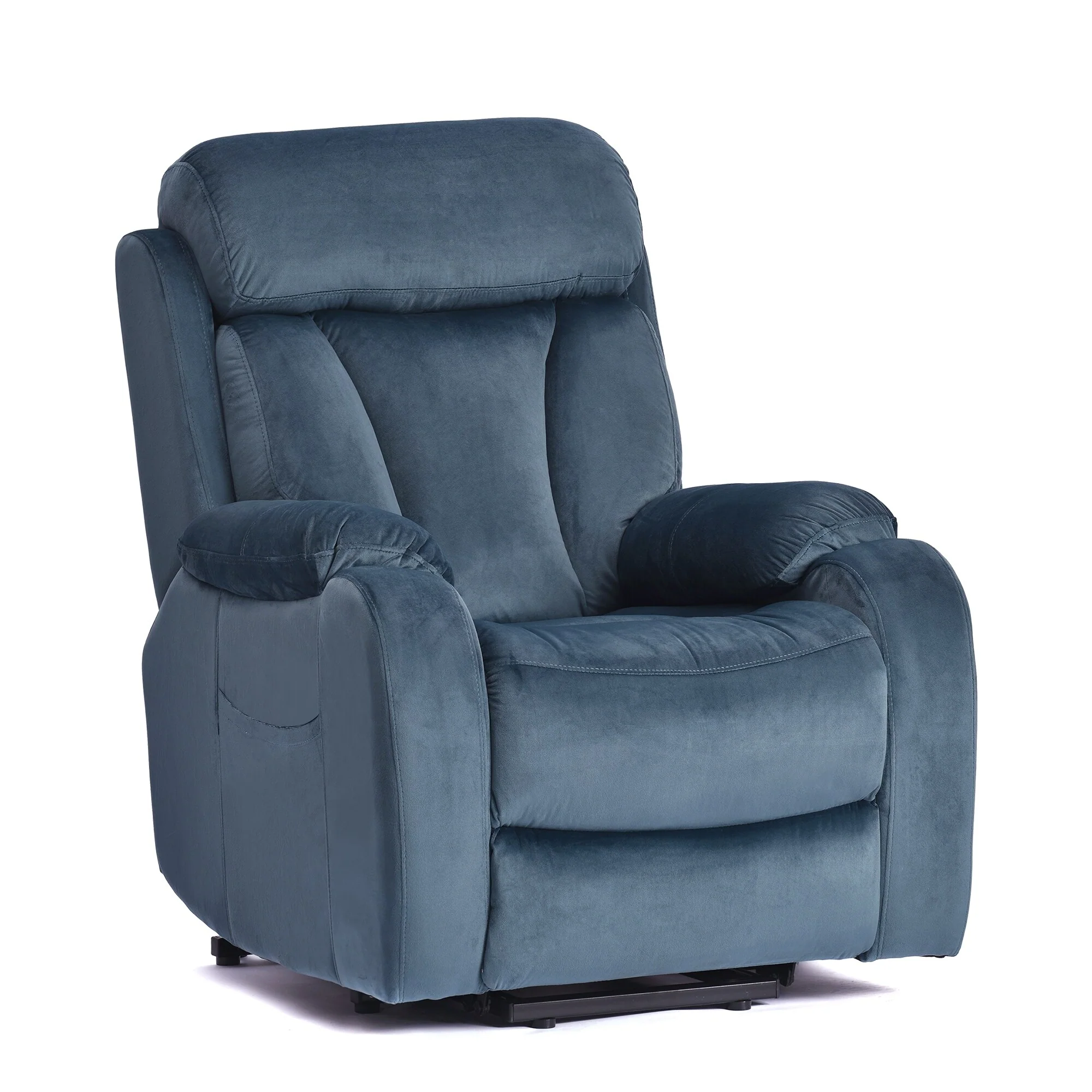 Wide Recliner Chair (330?lbs) with Remote & 180�� Recline