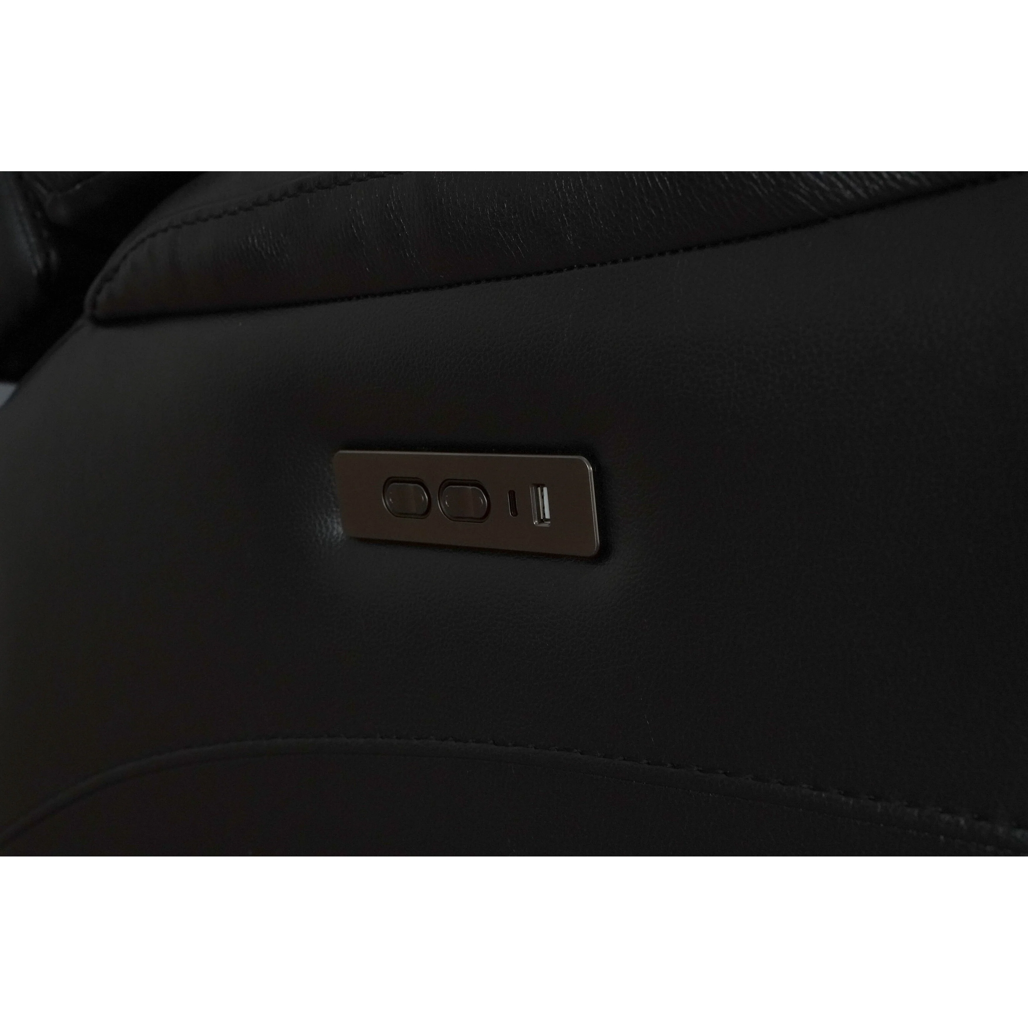 Genuine Top Grain Adjustable Headrest Extendable Footrest Zero Gravity Reclin Power Recliner