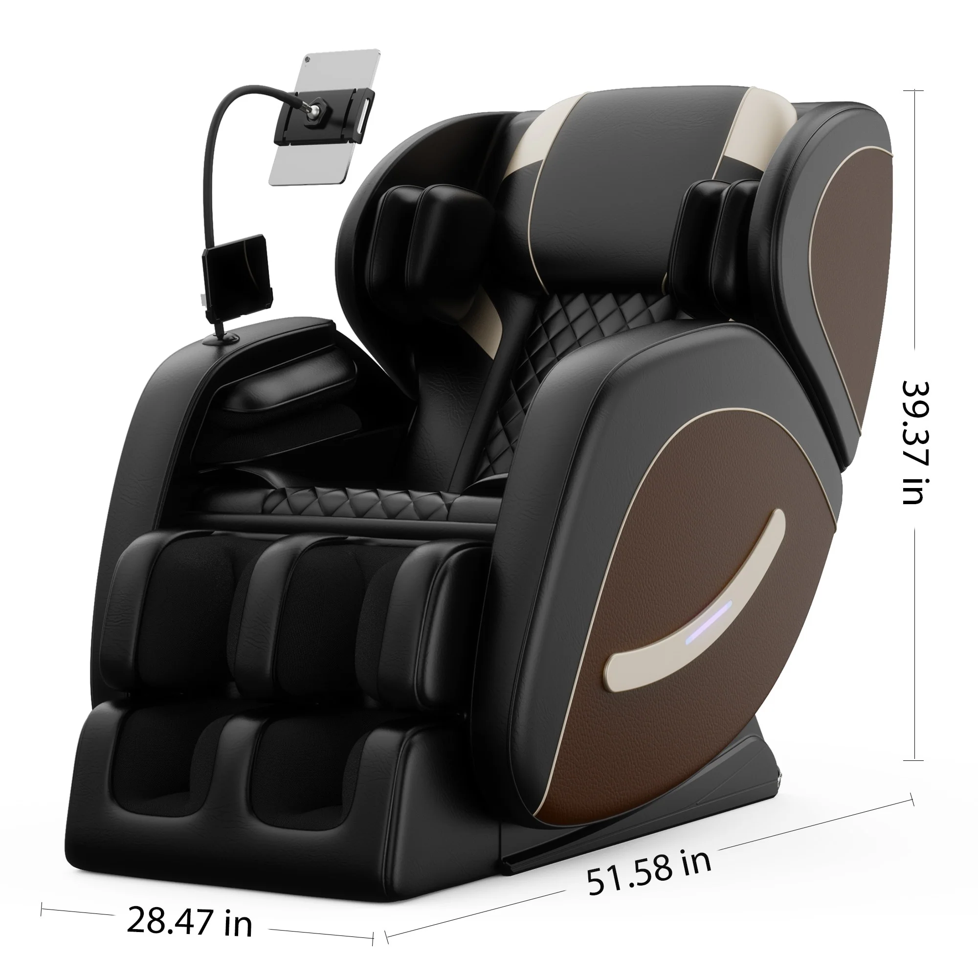 Zero Gravity Massage Recliner with Full Body Air Massage & Bluetooth