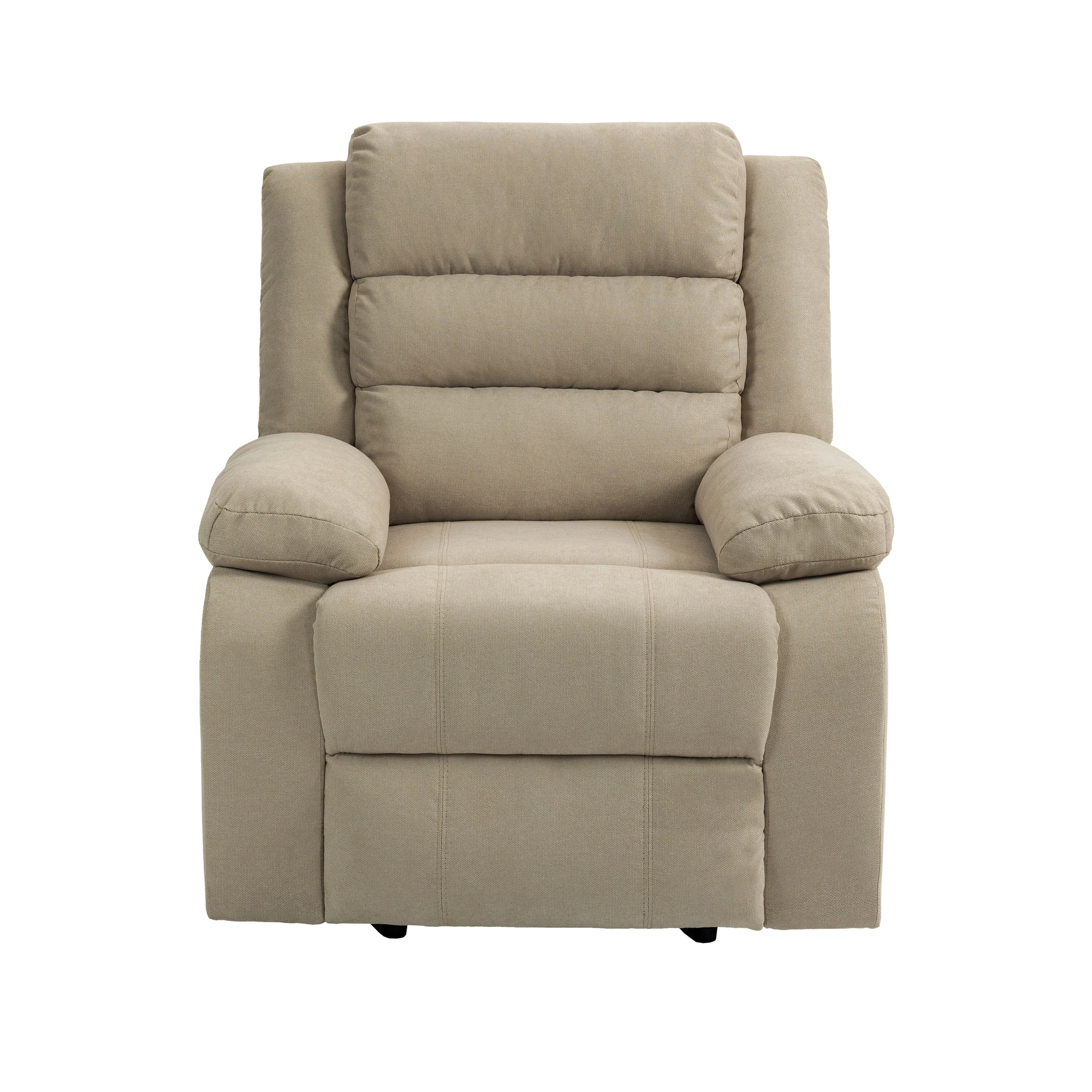 Classic and Traditional Manual Recliner Chair Single Sofa