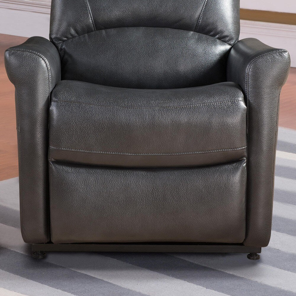 Colby Dark Charcoal Grey Reclining Power Lift Chair