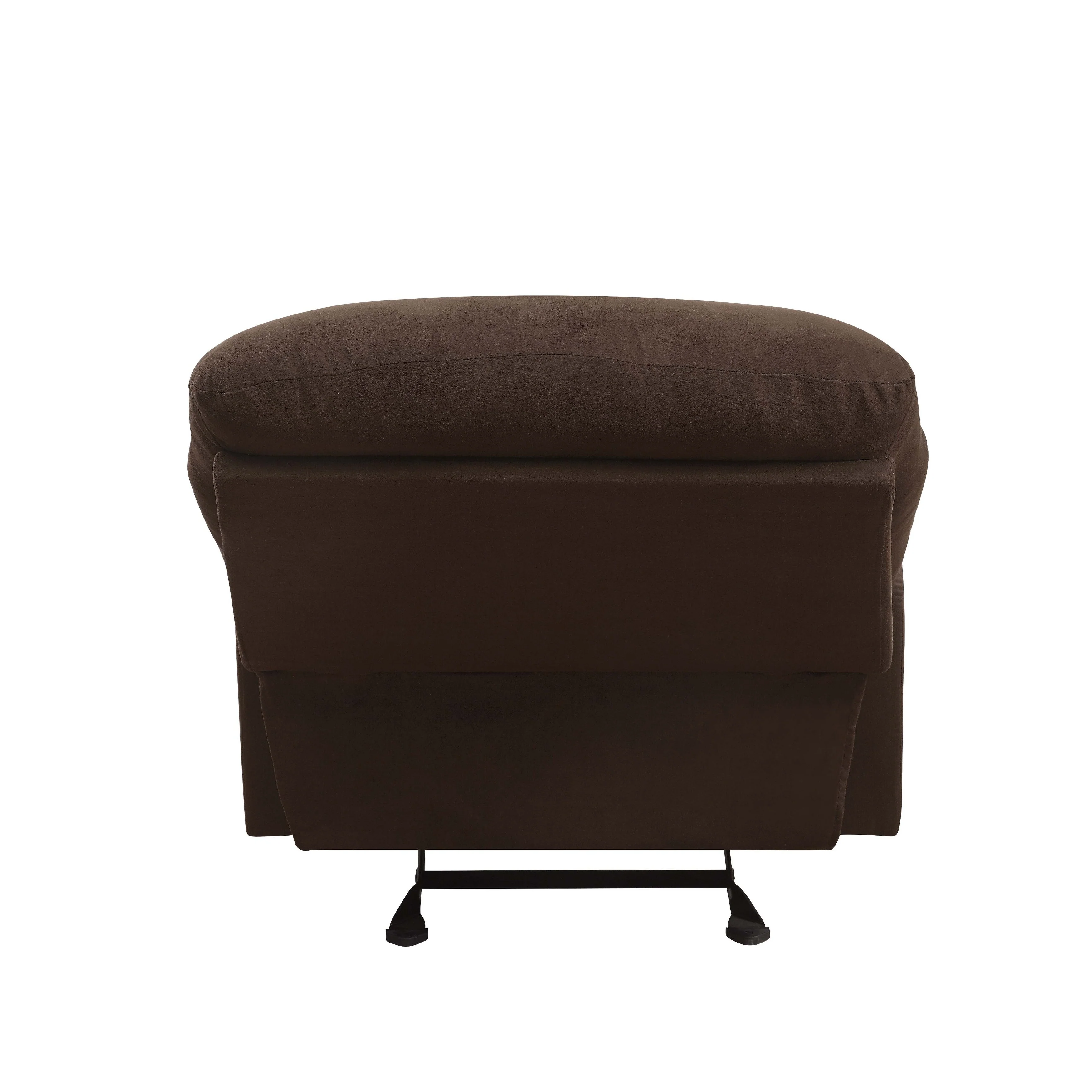 Chocolate Microfiber Motion Glider Recliner