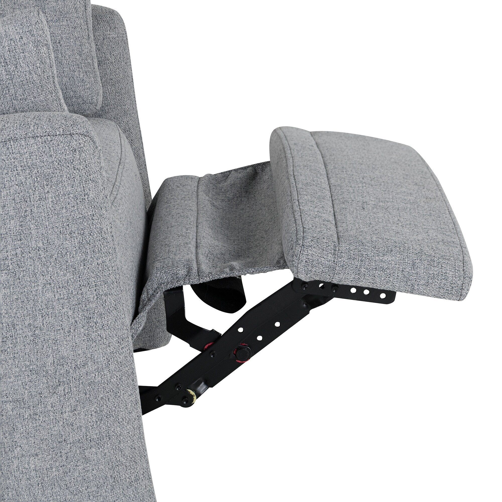 360�� Swivel Manual Recliner with Rocking, Adjustable Backrest, Ergonomic Armrests