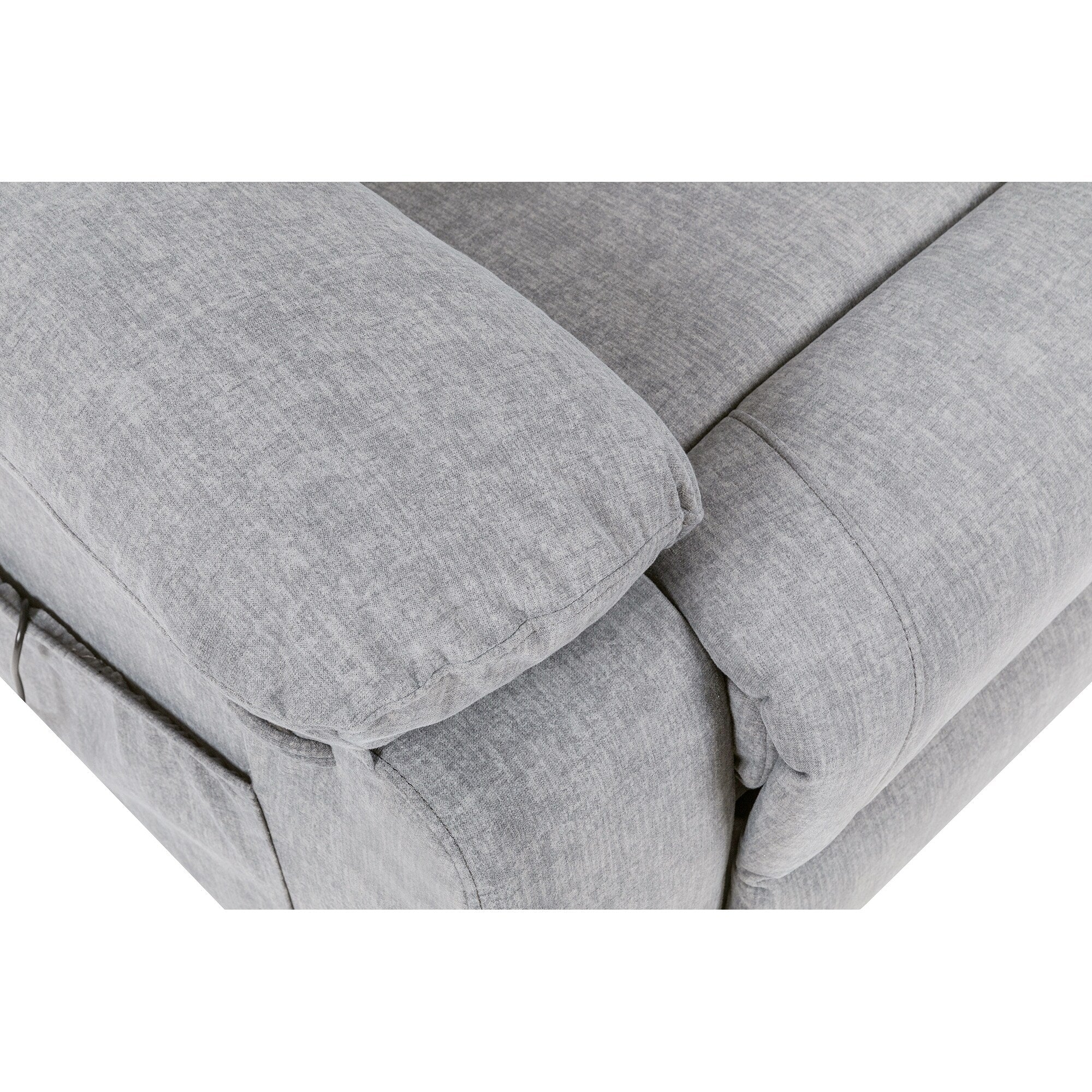 Reclining Lift Chair with Massage, Heating & Remote Control Pockets