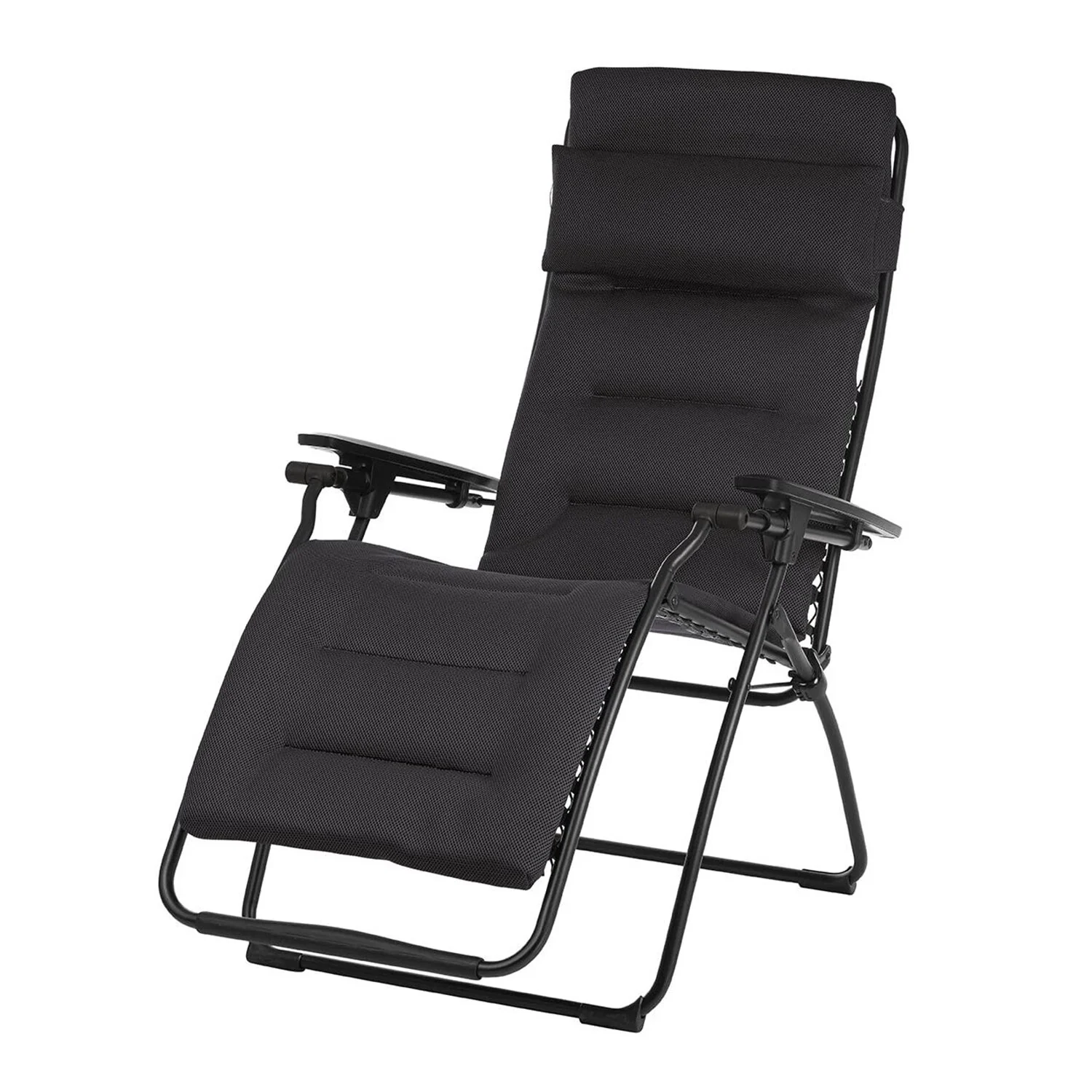 Zero Gravity Recliner - Black Frame - Acier Fabric