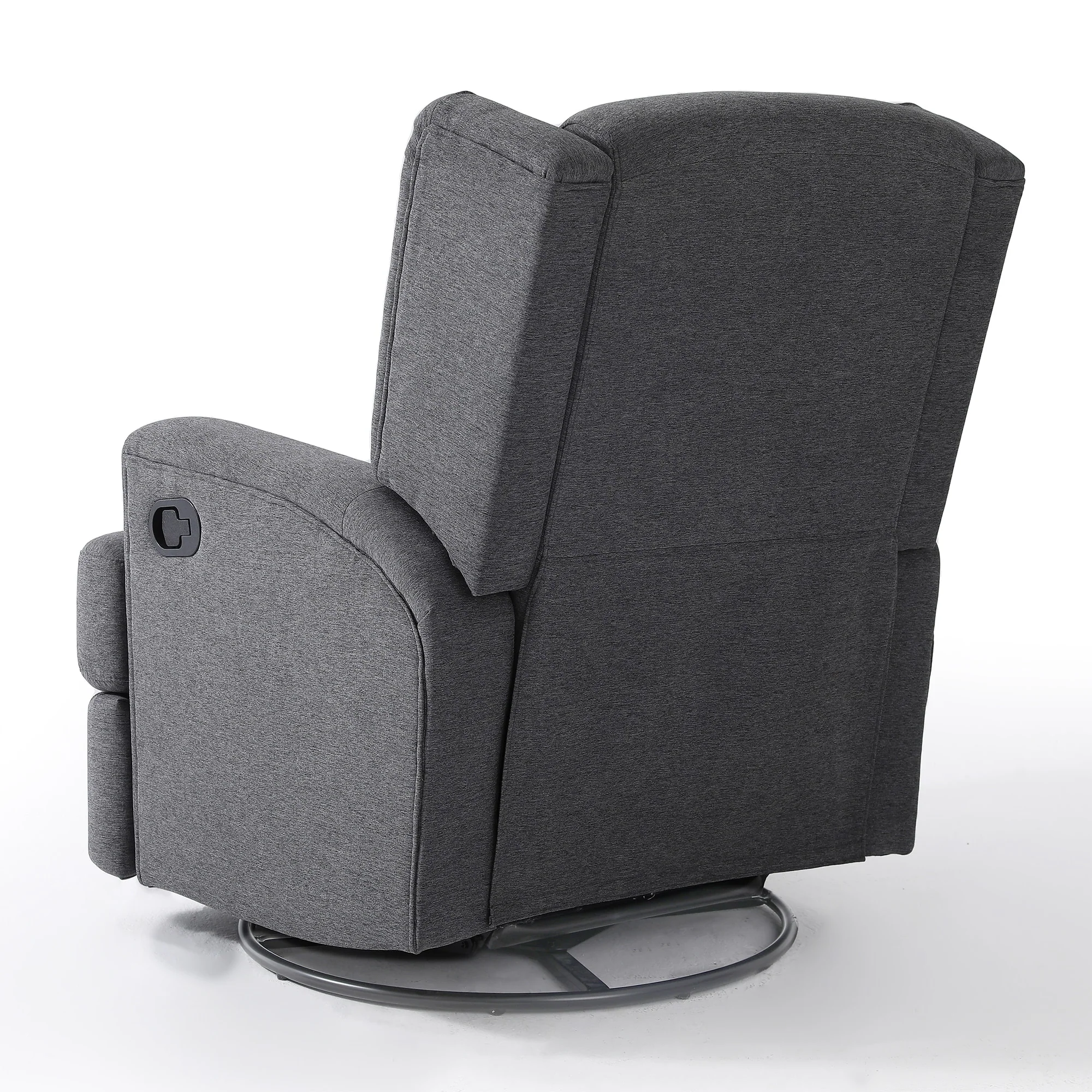 Swivel Wingback Glider Rocker Nursery Recliner Chair
