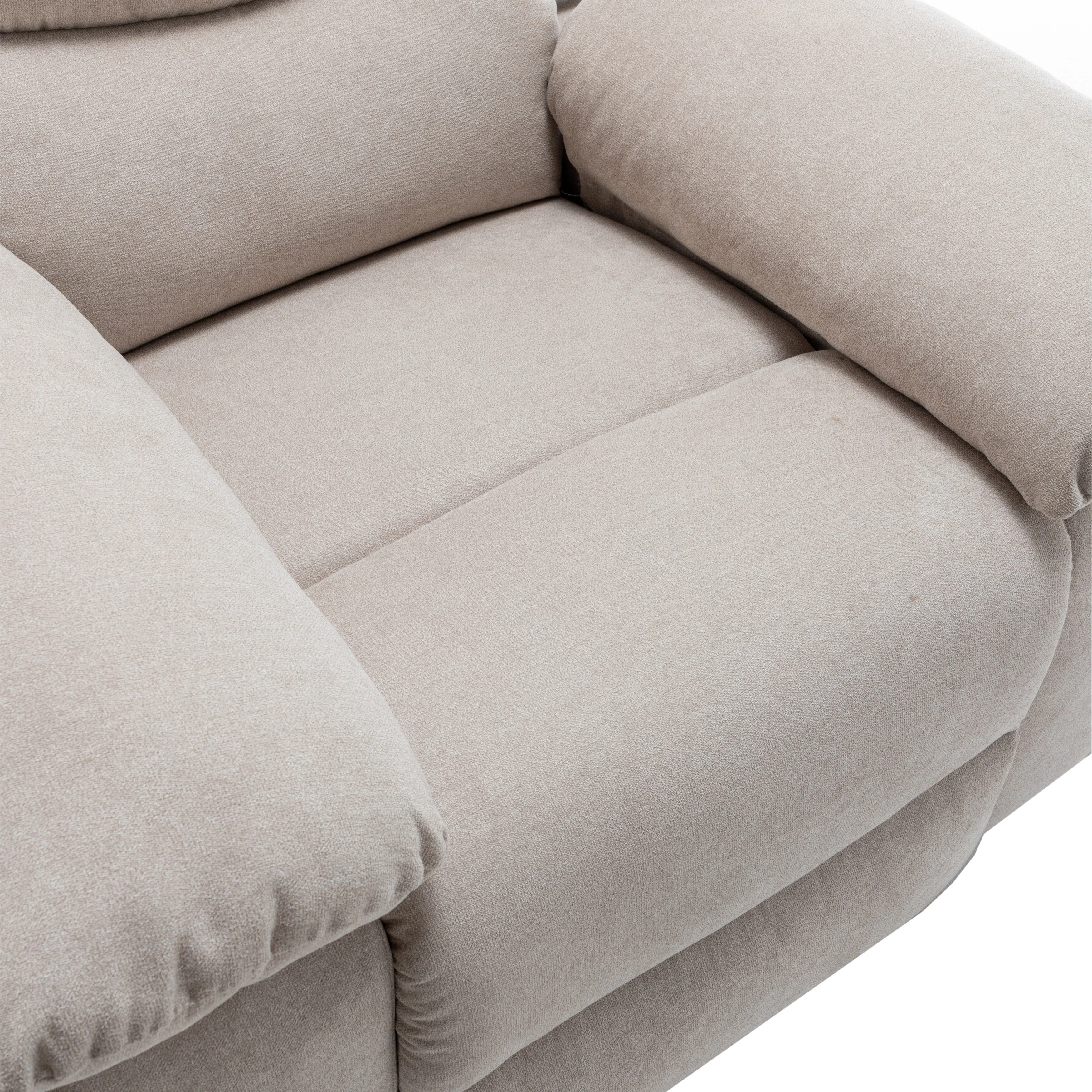 Electric Recliner Chair with Massage, Lumbar Heat & Steel Frame