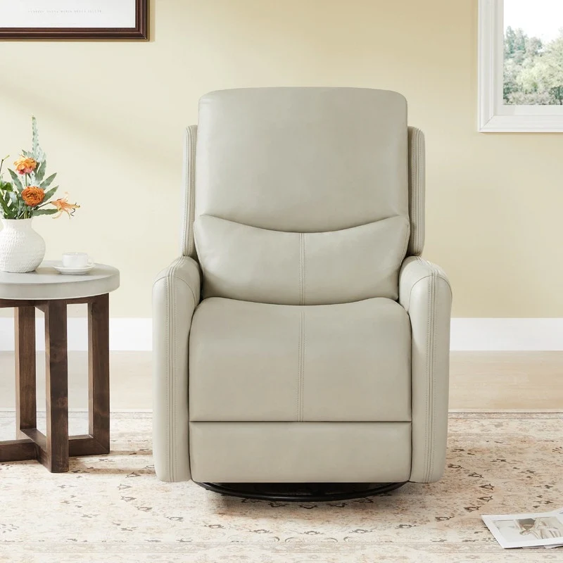Adalyn Power Swivel Glider Recliner with Lumbar Pillow