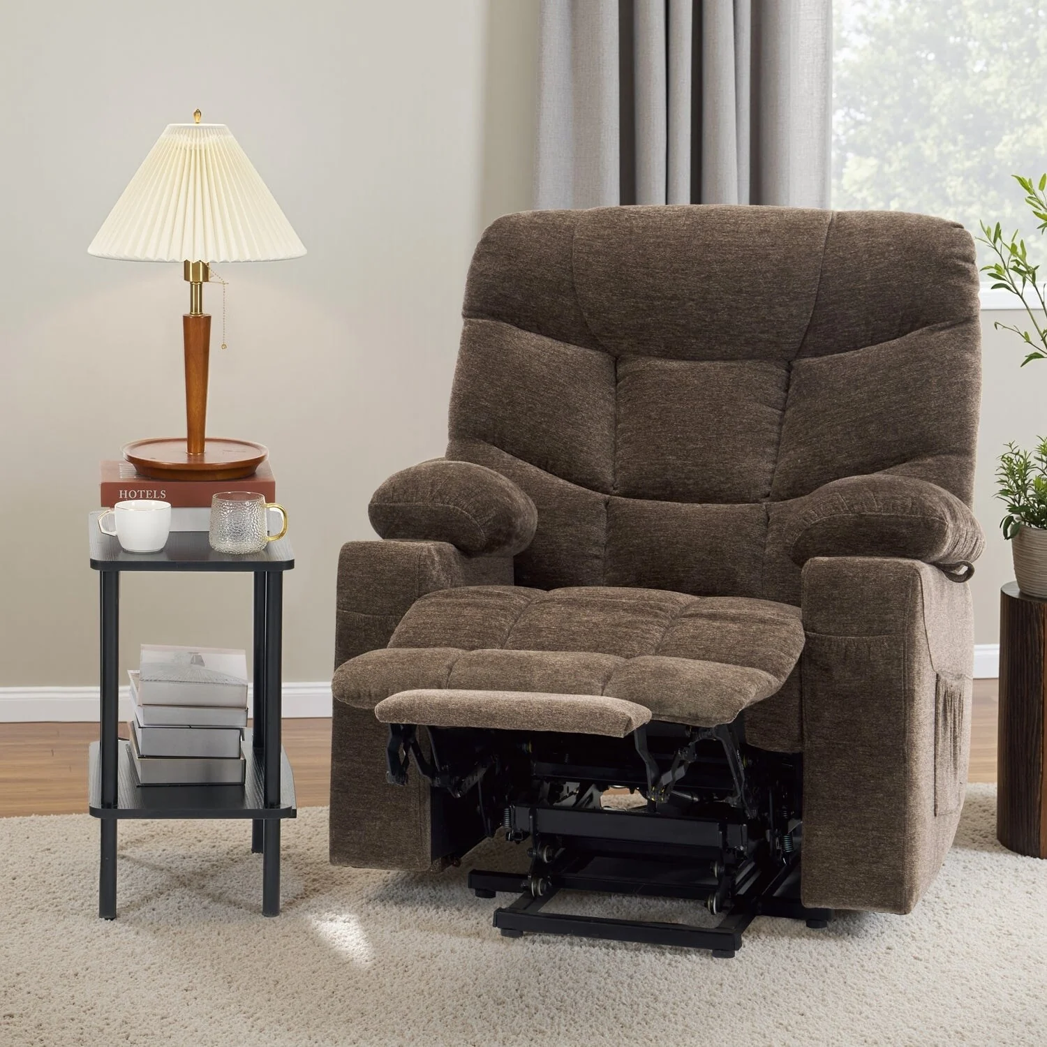 Power Lift Recliner Chair for Elderly, Fabric