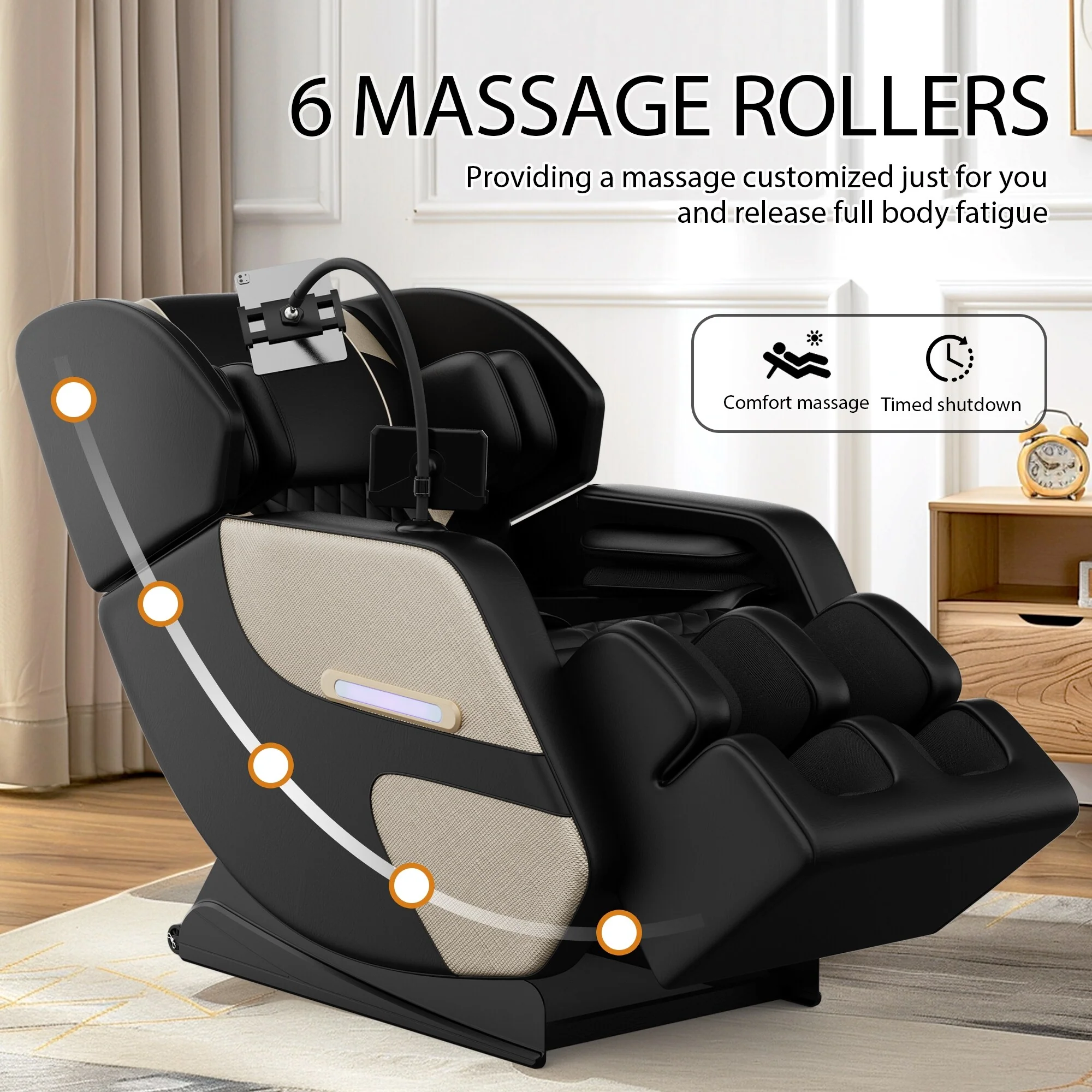Massage Chair Recliner with Zero Gravity