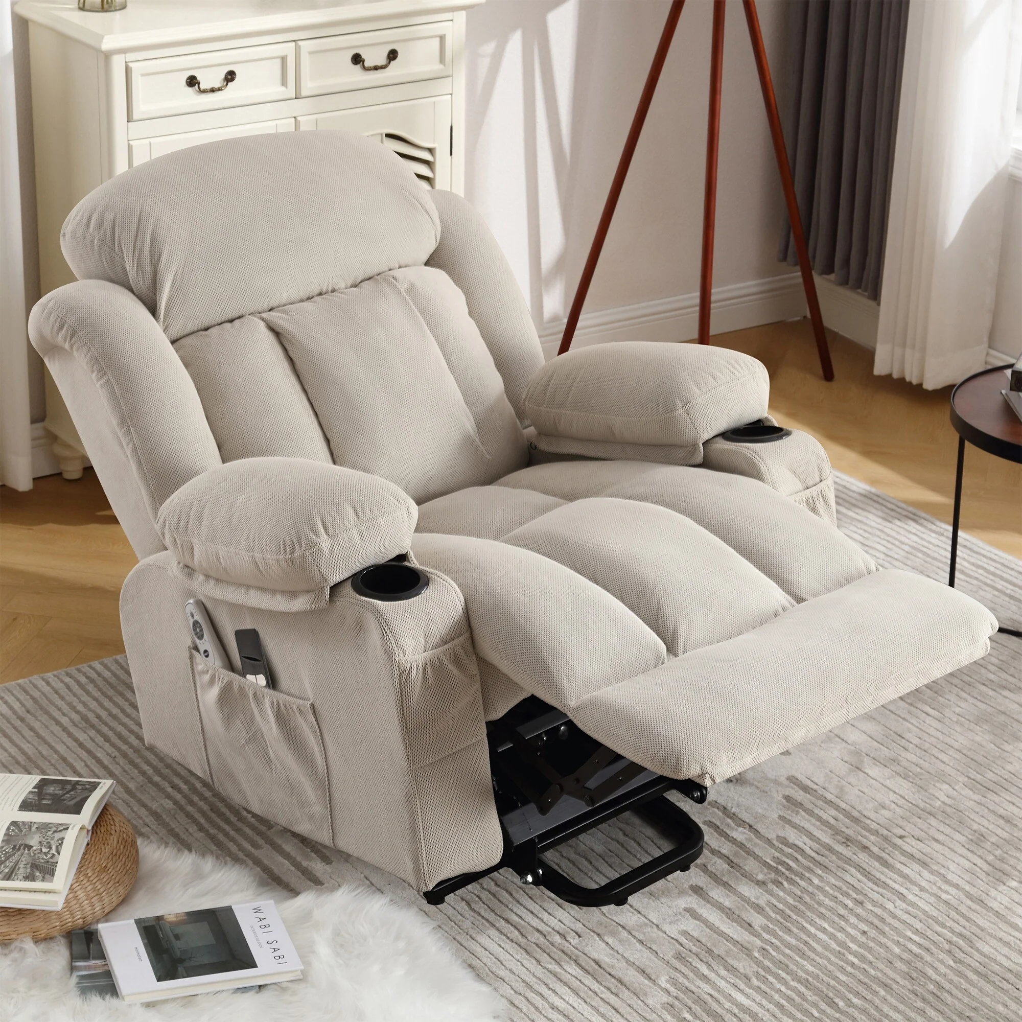 Power Lift Recliner Chair with Heat and Massage