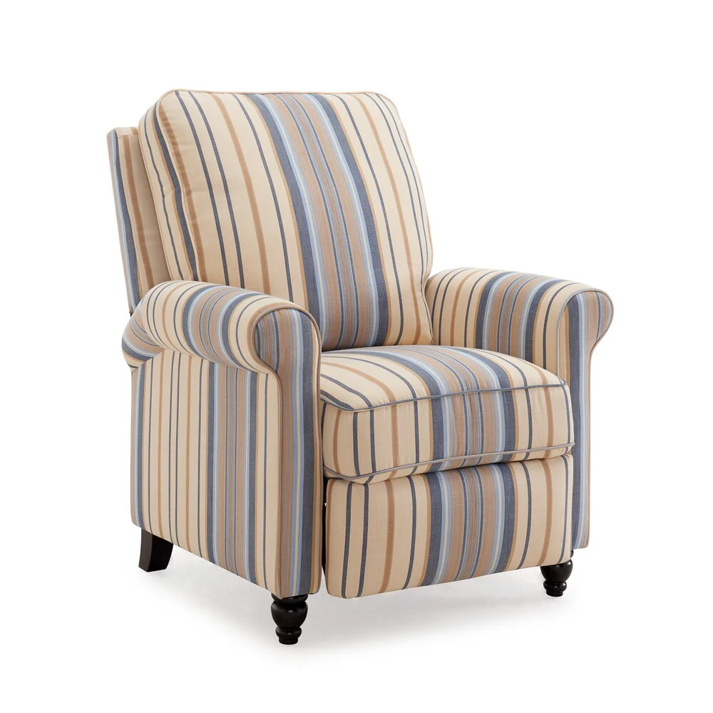 Copper Grove Lassen Blue Recliner Chair