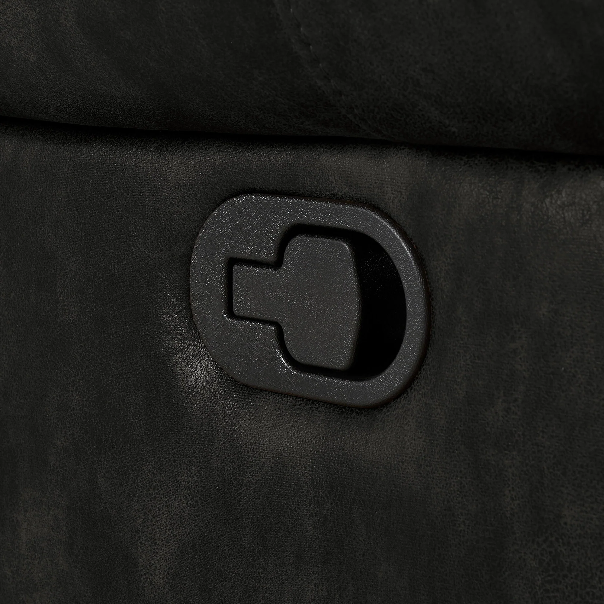 Monroe Polished Microfiber Nailhead Swivel Glider Recliner by iNSPIRE Q Classic