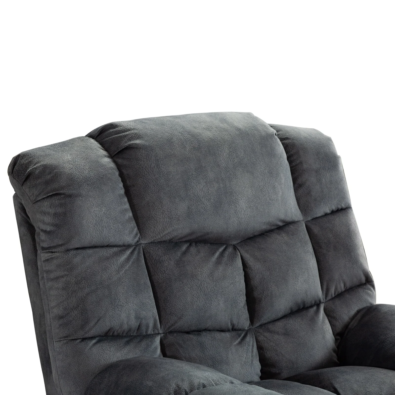 Manual Ergonomic Overstuffed Recliner Chair