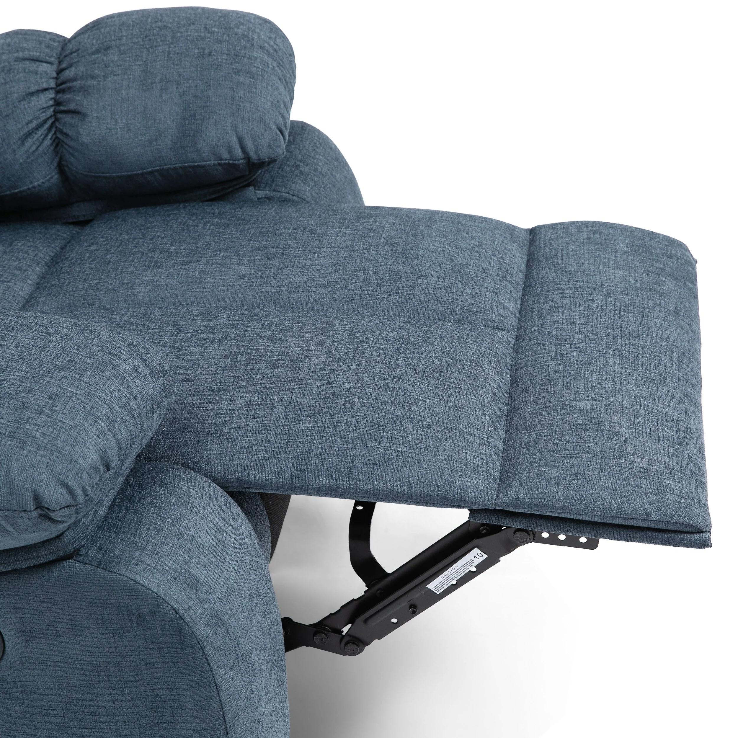 Modern Massage Recliner Chair with Pillow Tufting & Manual Recline