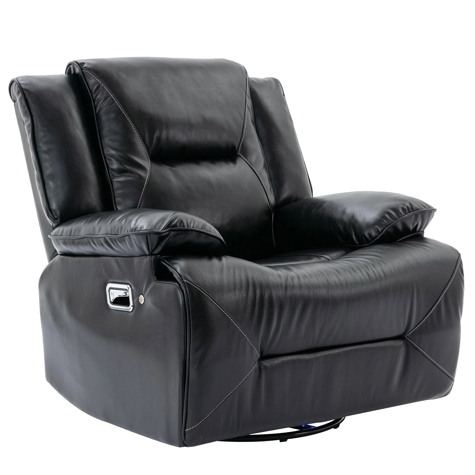 360�� Swivel and Rocking Home Theater Recliner