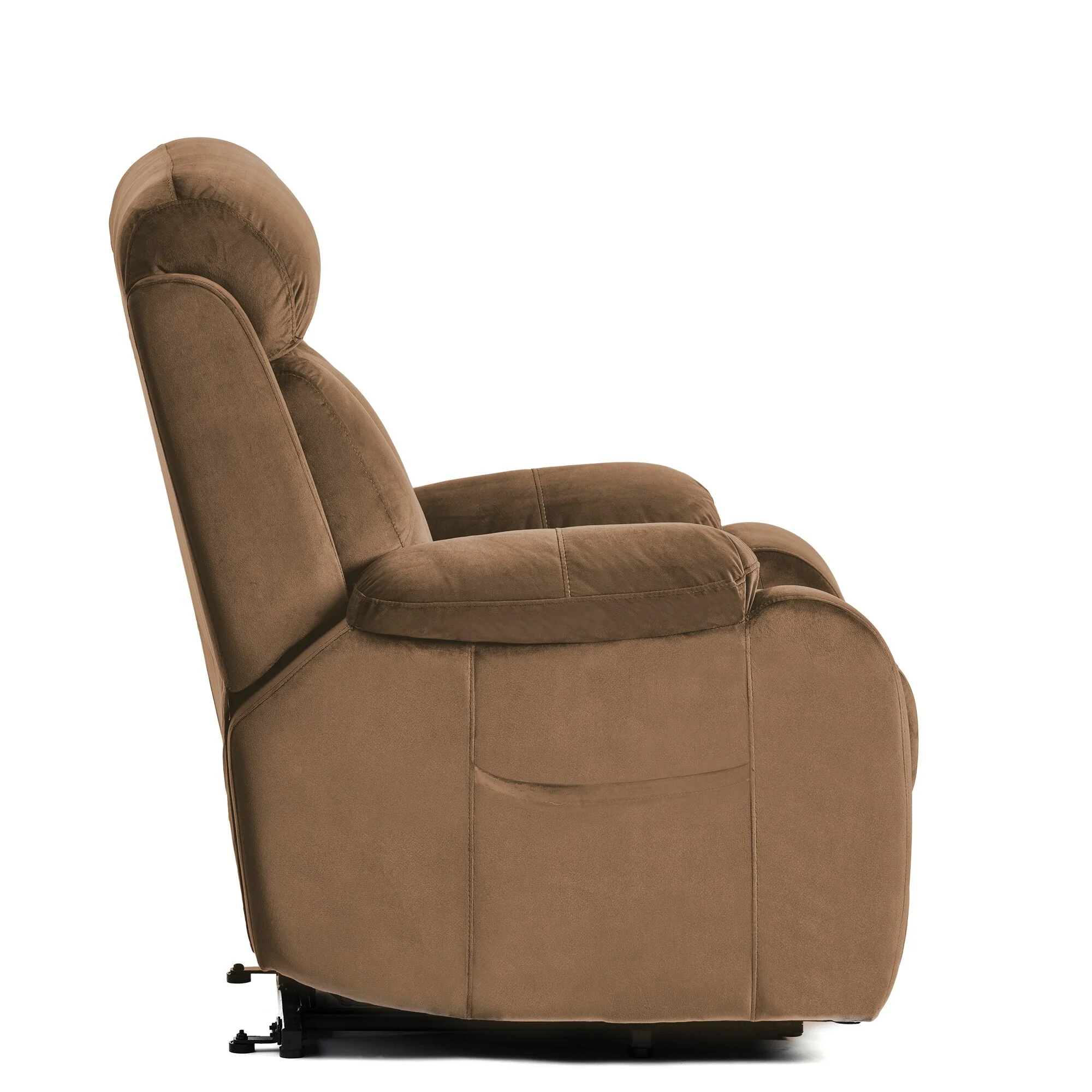 Wide Recliner Chair (330?lbs) with Remote & 180�� Recline