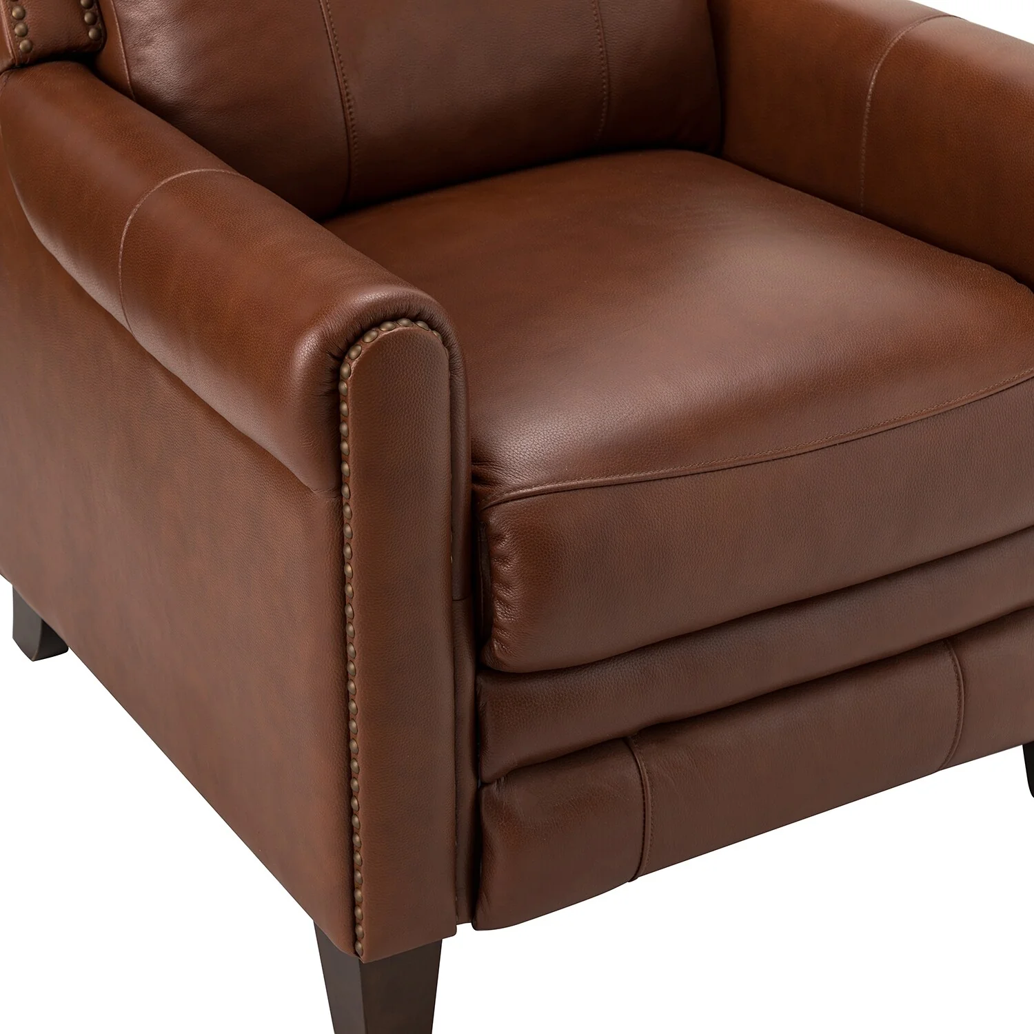 Felisa 32.48 Wide Genuine Leather Manual Recliner