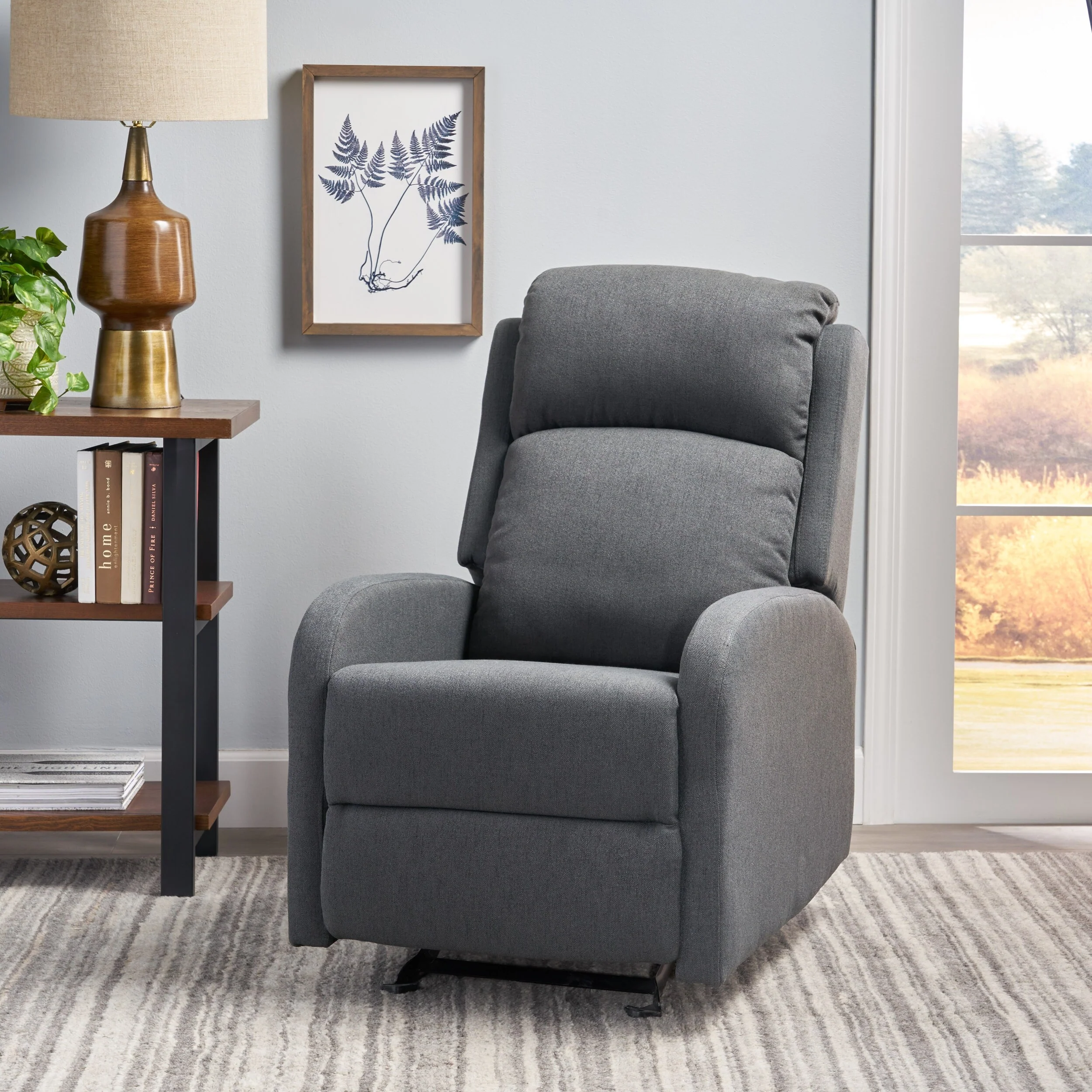 25 Wide Manual Rocker Standard Recliner