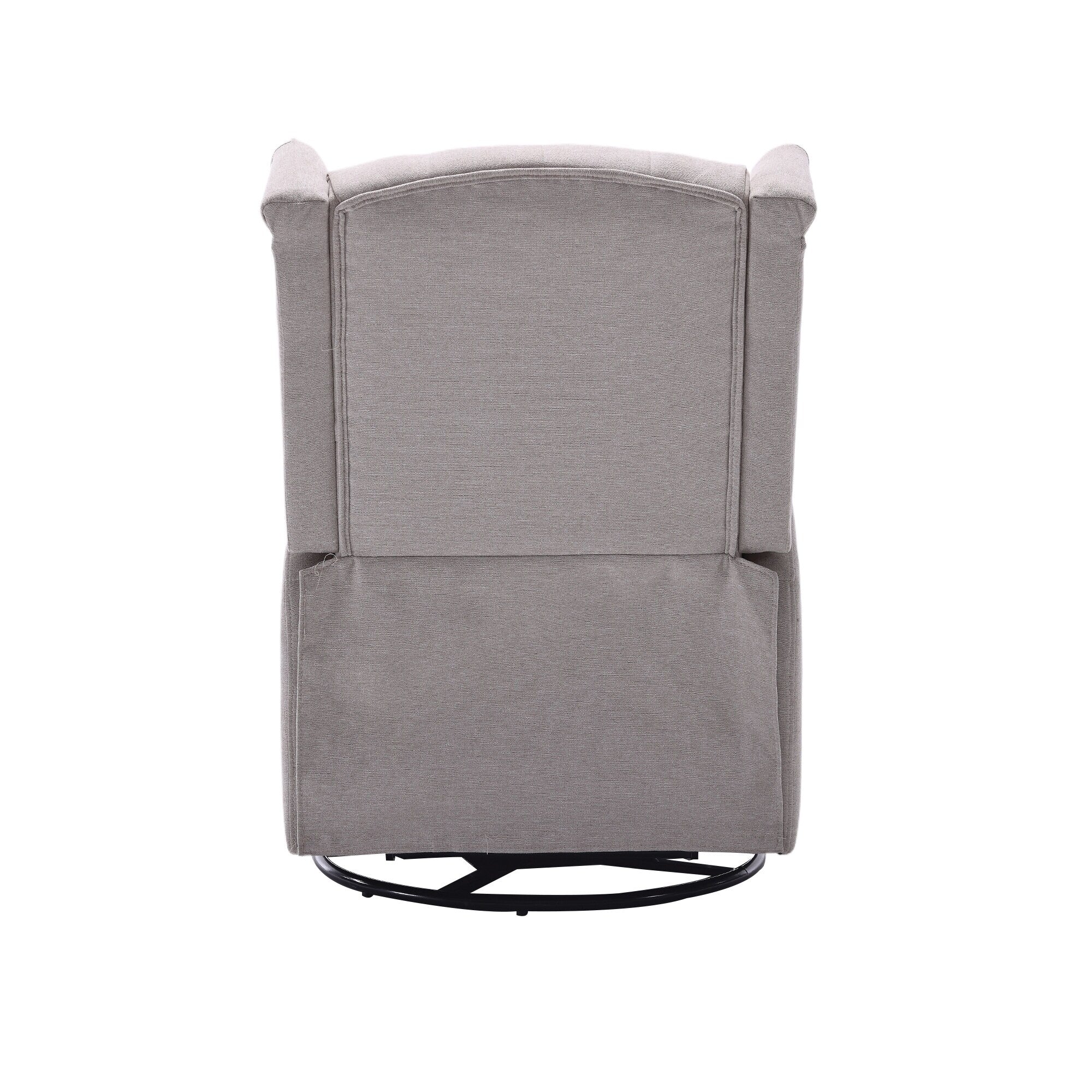 Swivel Recliner Lounge Chair with Footrest, Glider Motion & Ergonomic Design