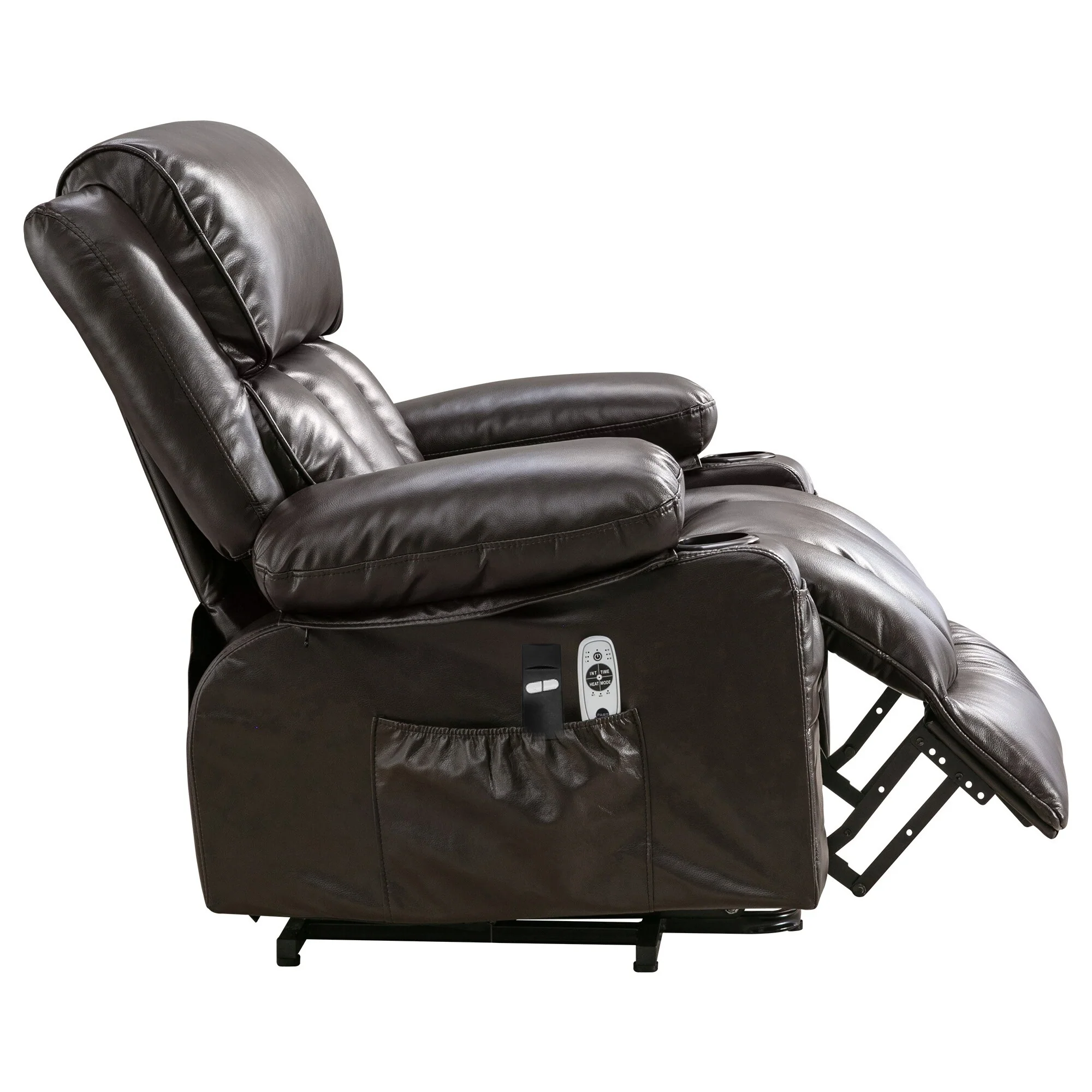 Large Power Lift Recliner Chair with Heat & 8?Point Massage