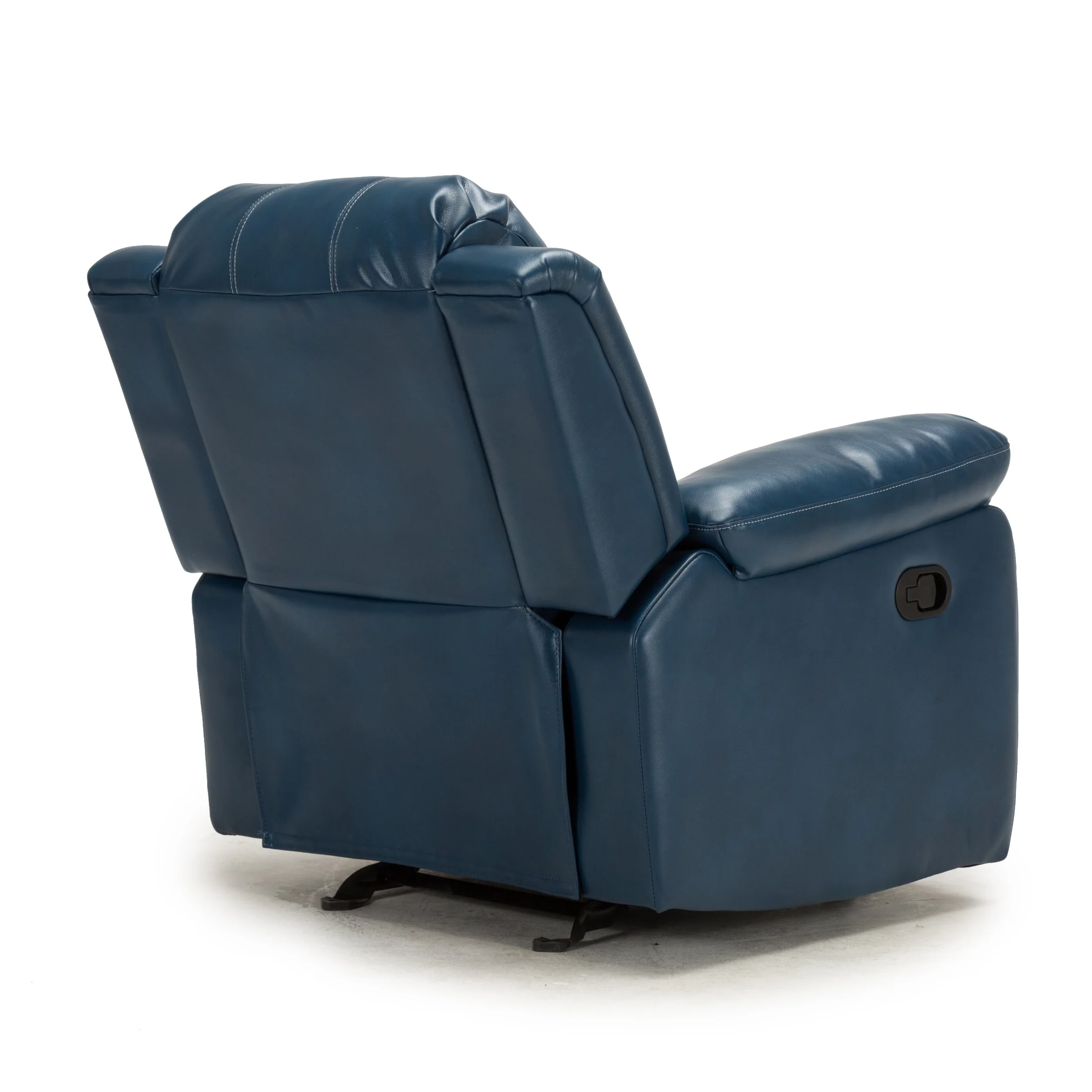 Charleston Leather Gel Glider Rocker Recliner by Greyson Living