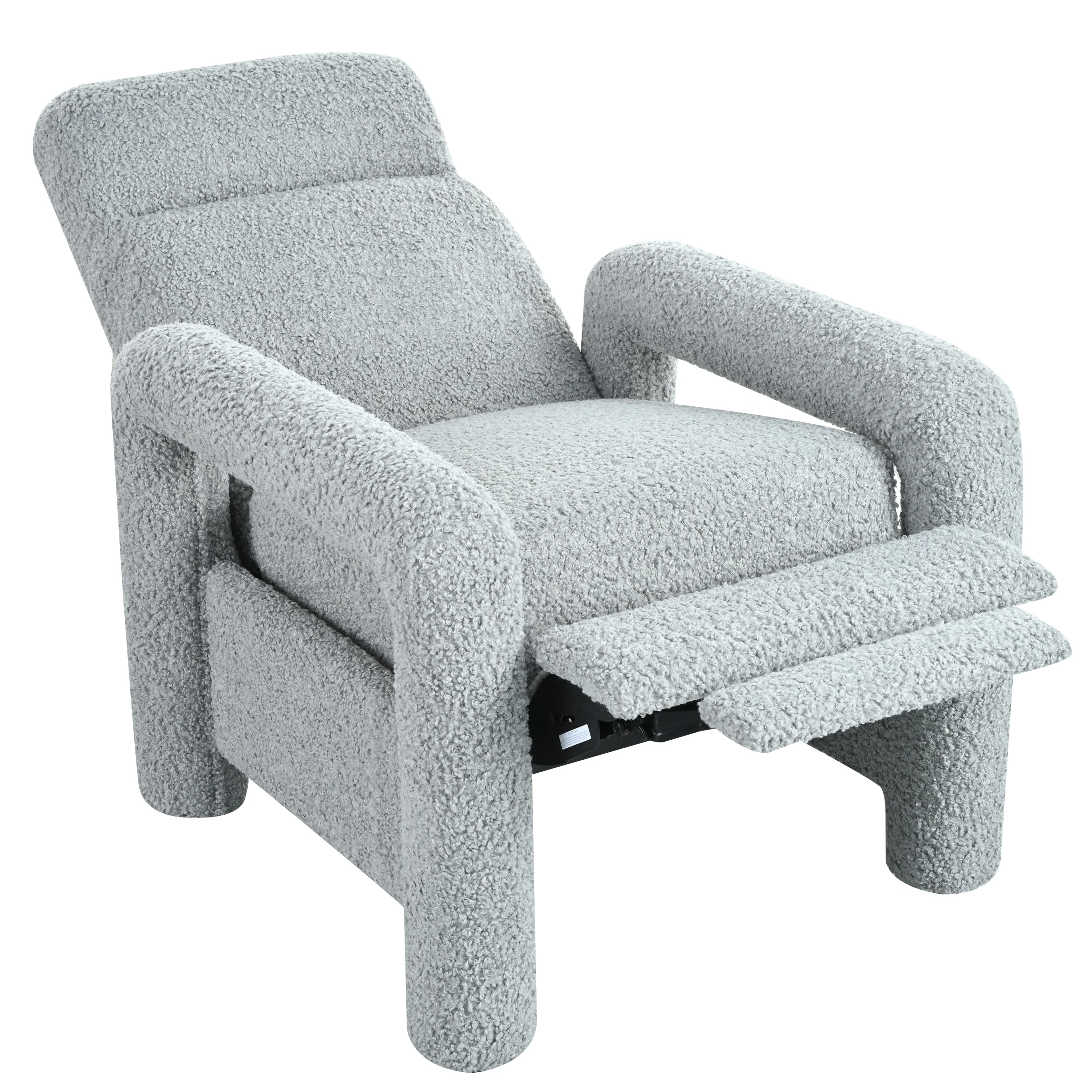 31.25 Push Back Recliner Armchair Upholstered