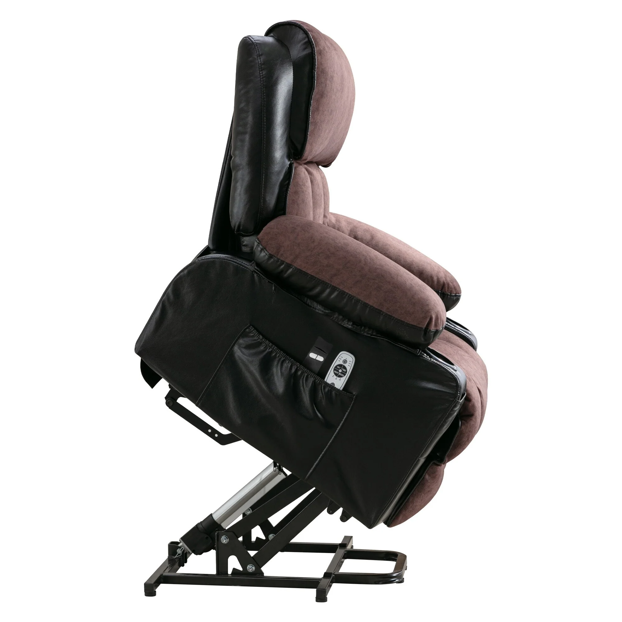 Large Power Lift Recliner Chair with Heat & 8?Point Massage