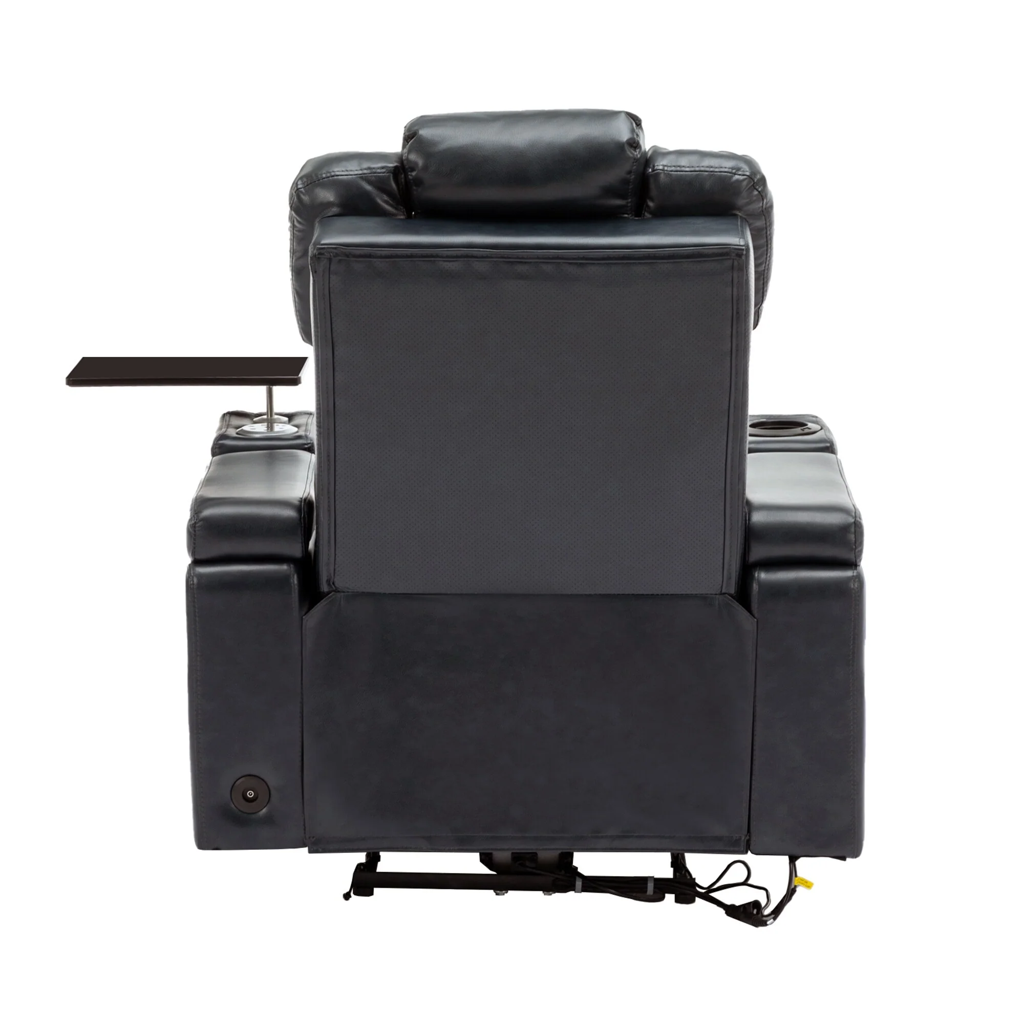 Power Recliner Chair with Cooling Cup Holder, Bluetooth & Tray Table