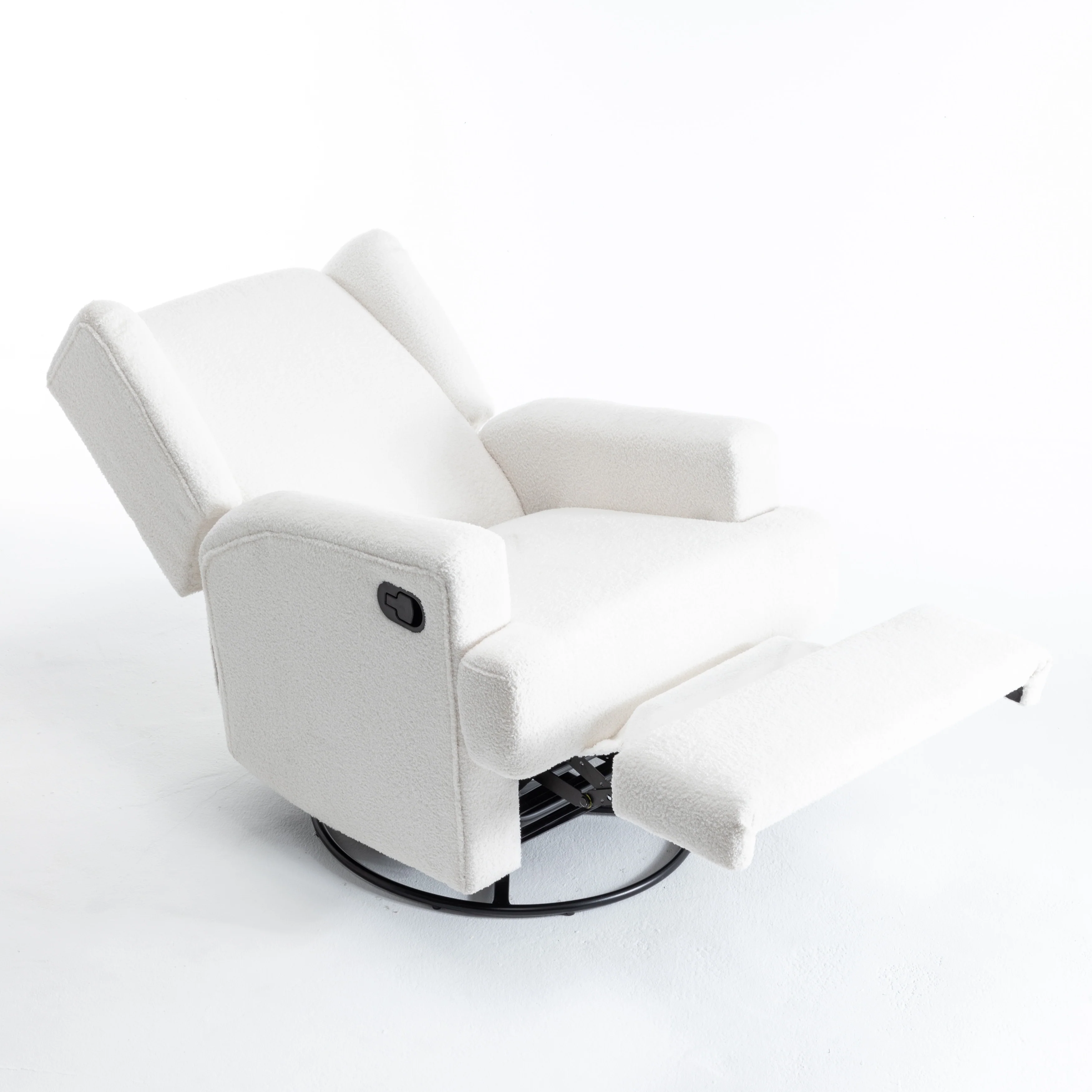 Swivel Wingback Glider Rocker Nursery Recliner Chair