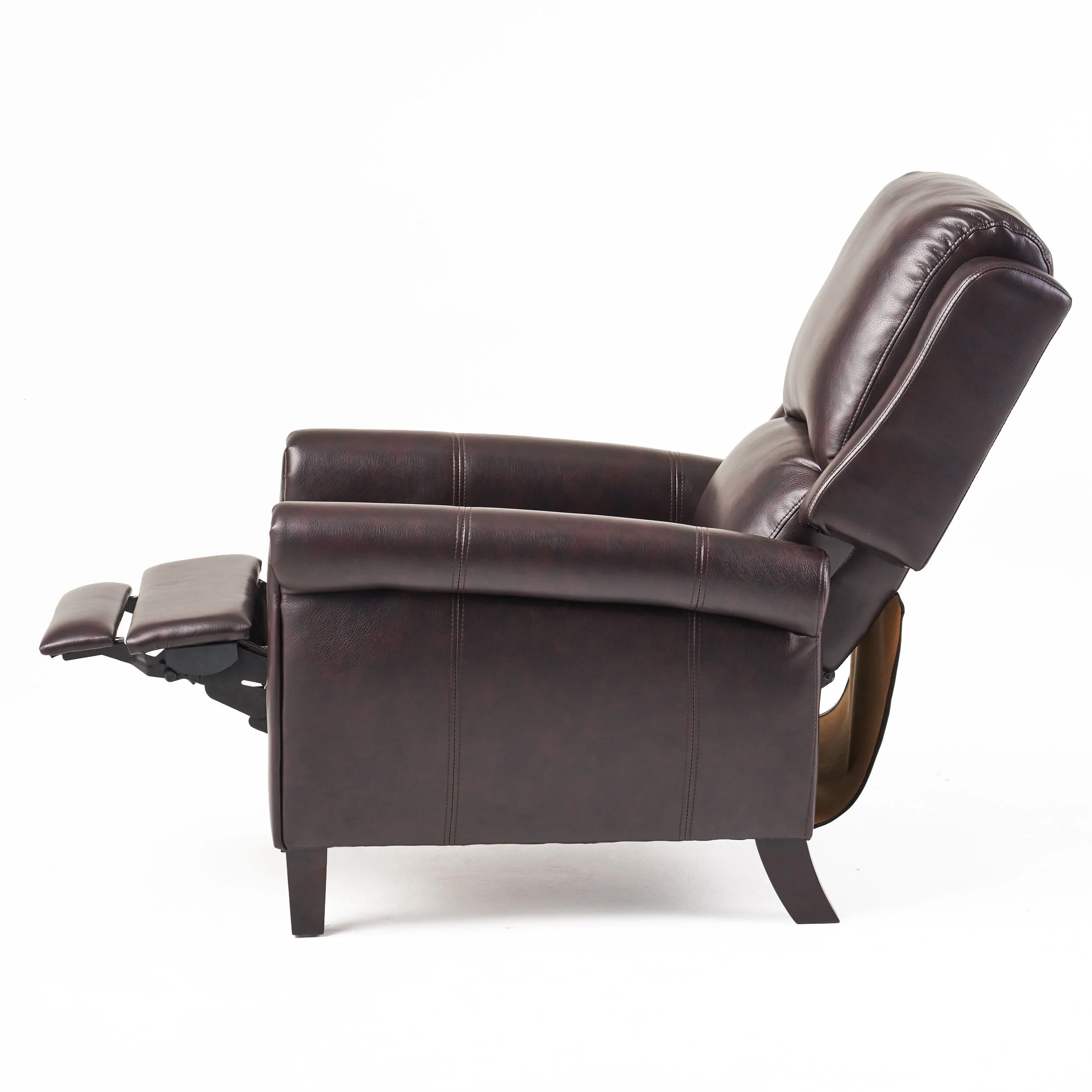 Haddan PU Leather Recliner Club Chair by Christopher Knight Home