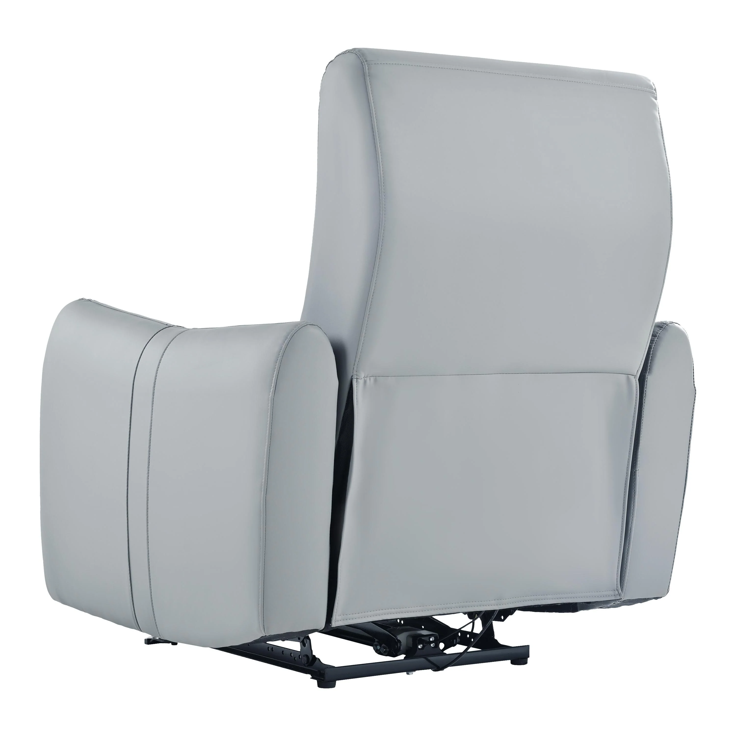 PU Leather Wall?Hugger Power Recliner Chair with USB?C & 330?lbs Capacity