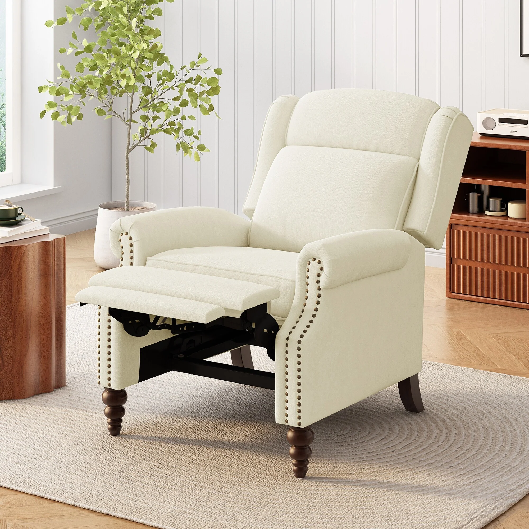 29.75 Push Back Recliner Chair Upholstered Recliner
