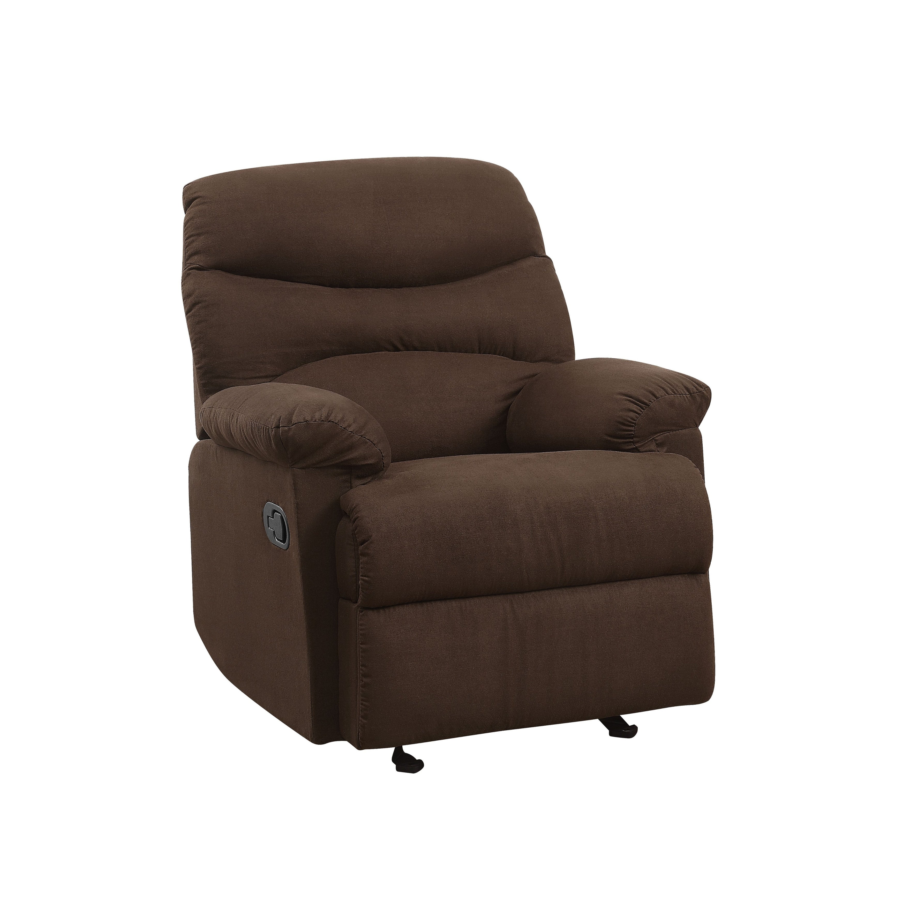 Chocolate Microfiber Motion Recliner