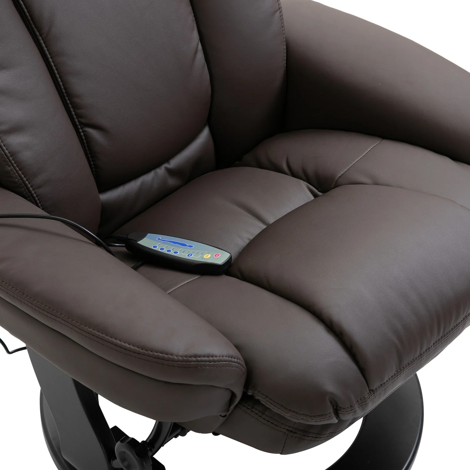 Massage Recliner Chair with Ottoman 10 Point Vibration