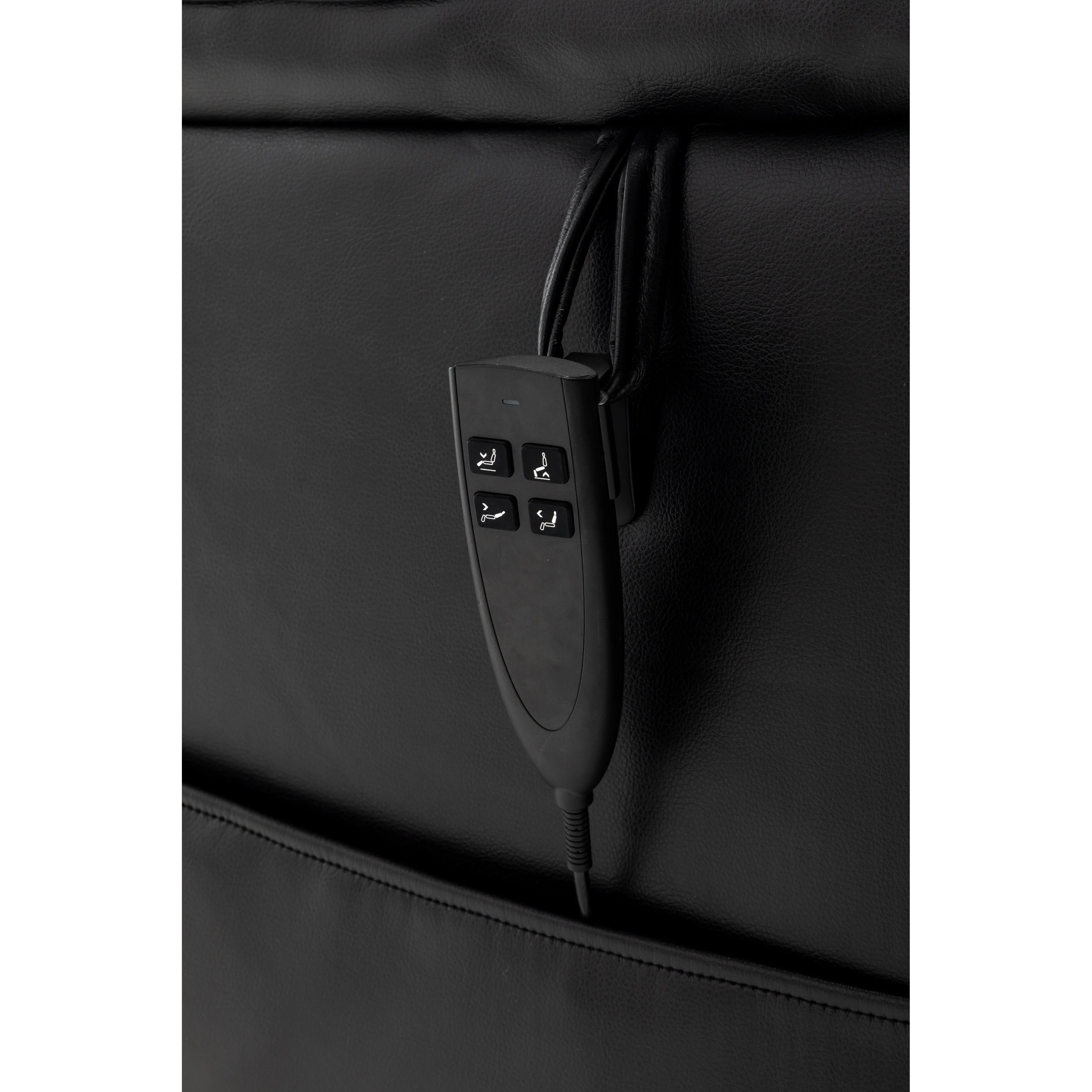 PU Recliner Chair with 180�� Infinite Position, Remote & Easy Assembly