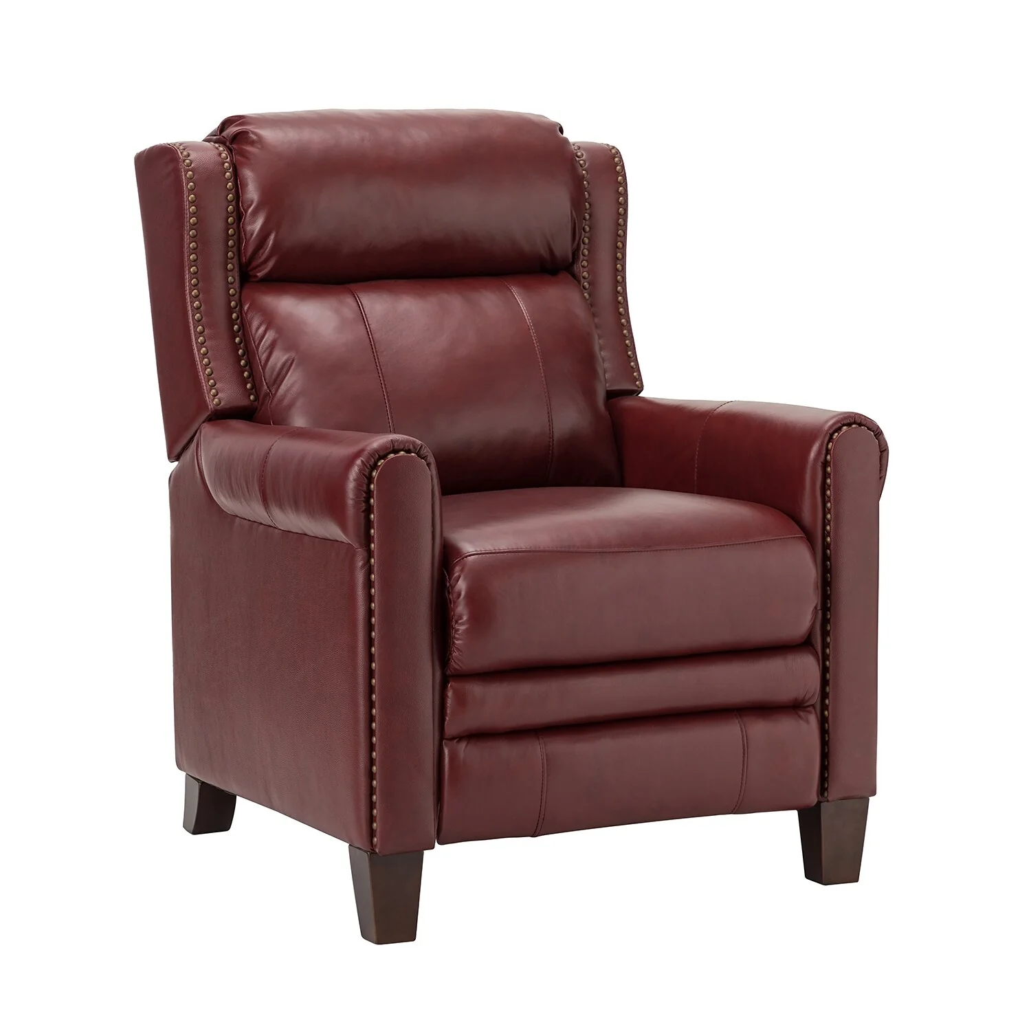 Felisa 32.48 Wide Genuine Leather Manual Recliner