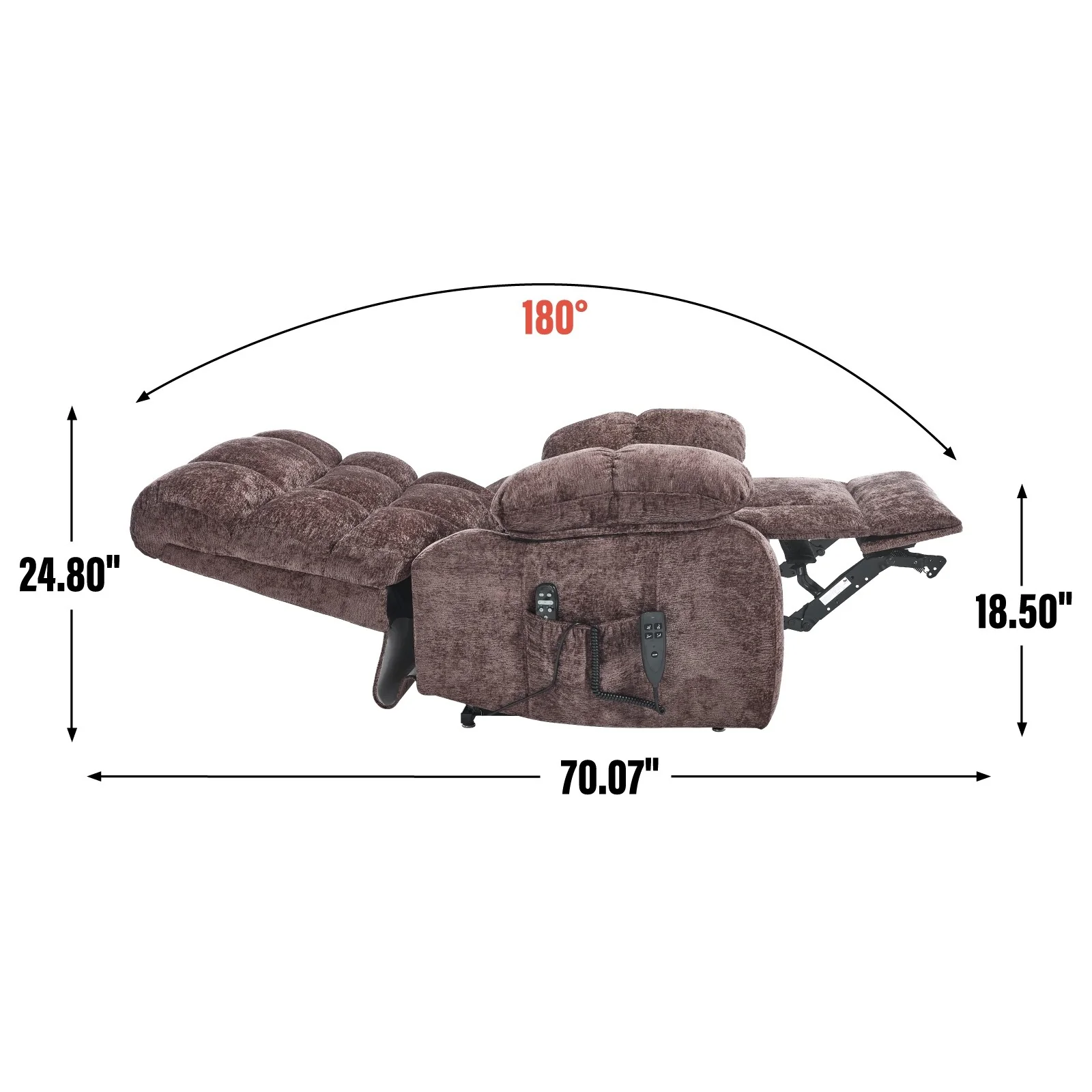 Electric Power Lift Recliners with Power-Remote