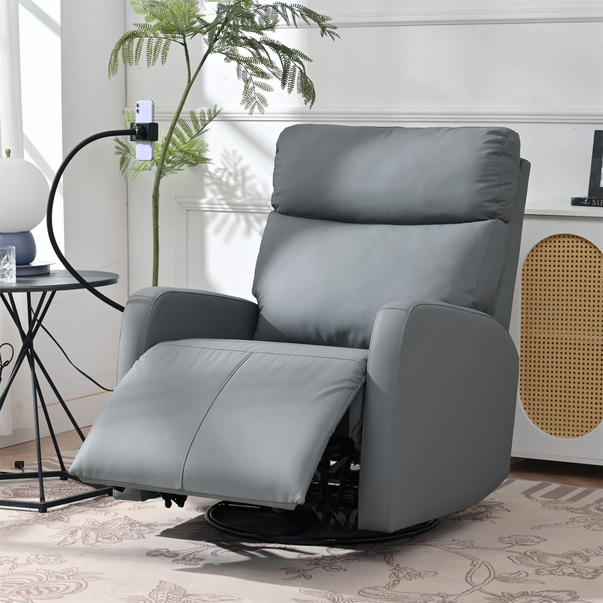 270�� Power Swivel Rocker Recliner Chair
