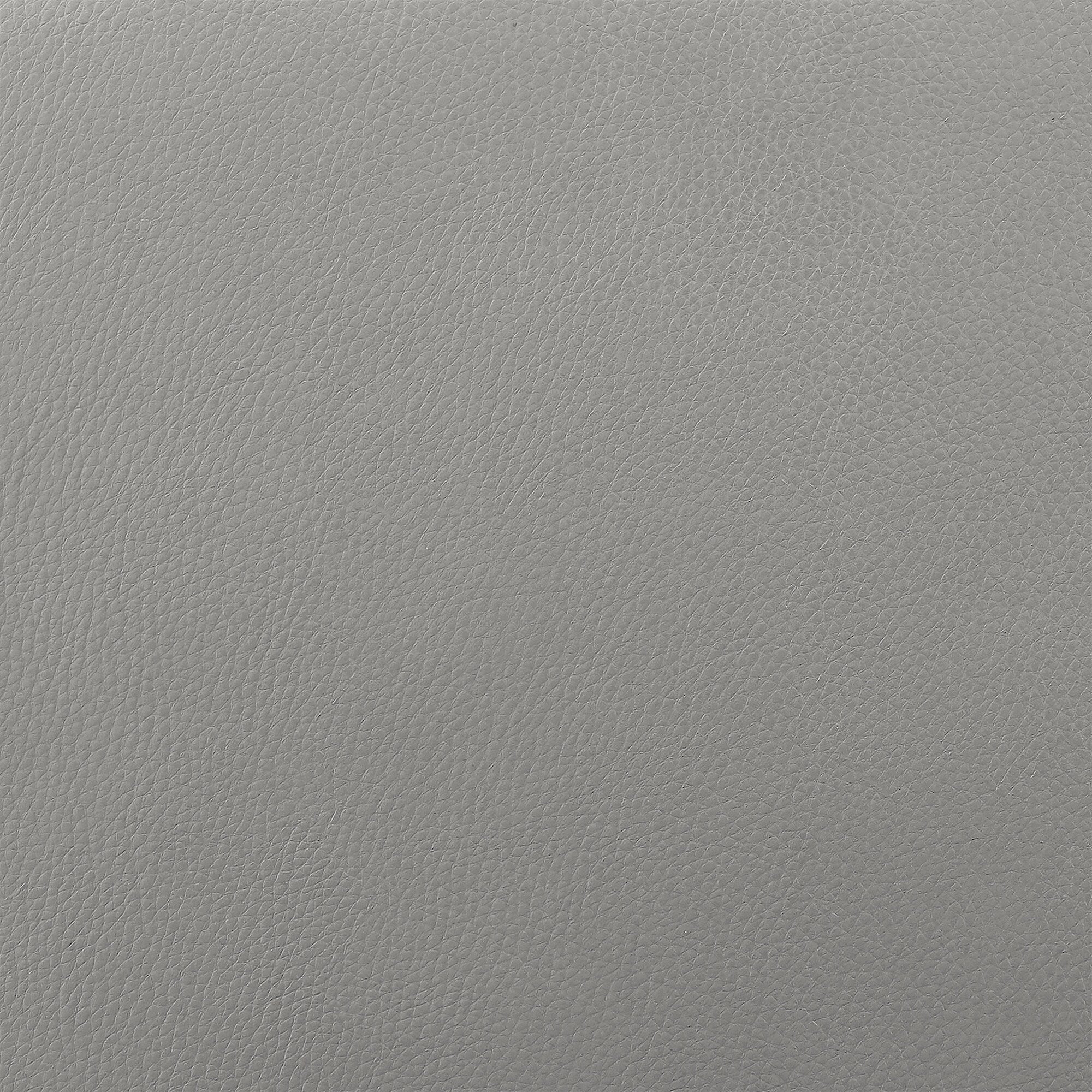 Octavia Silver and Gray Leather Zero Gravity Power Recliner with Heat and Massage