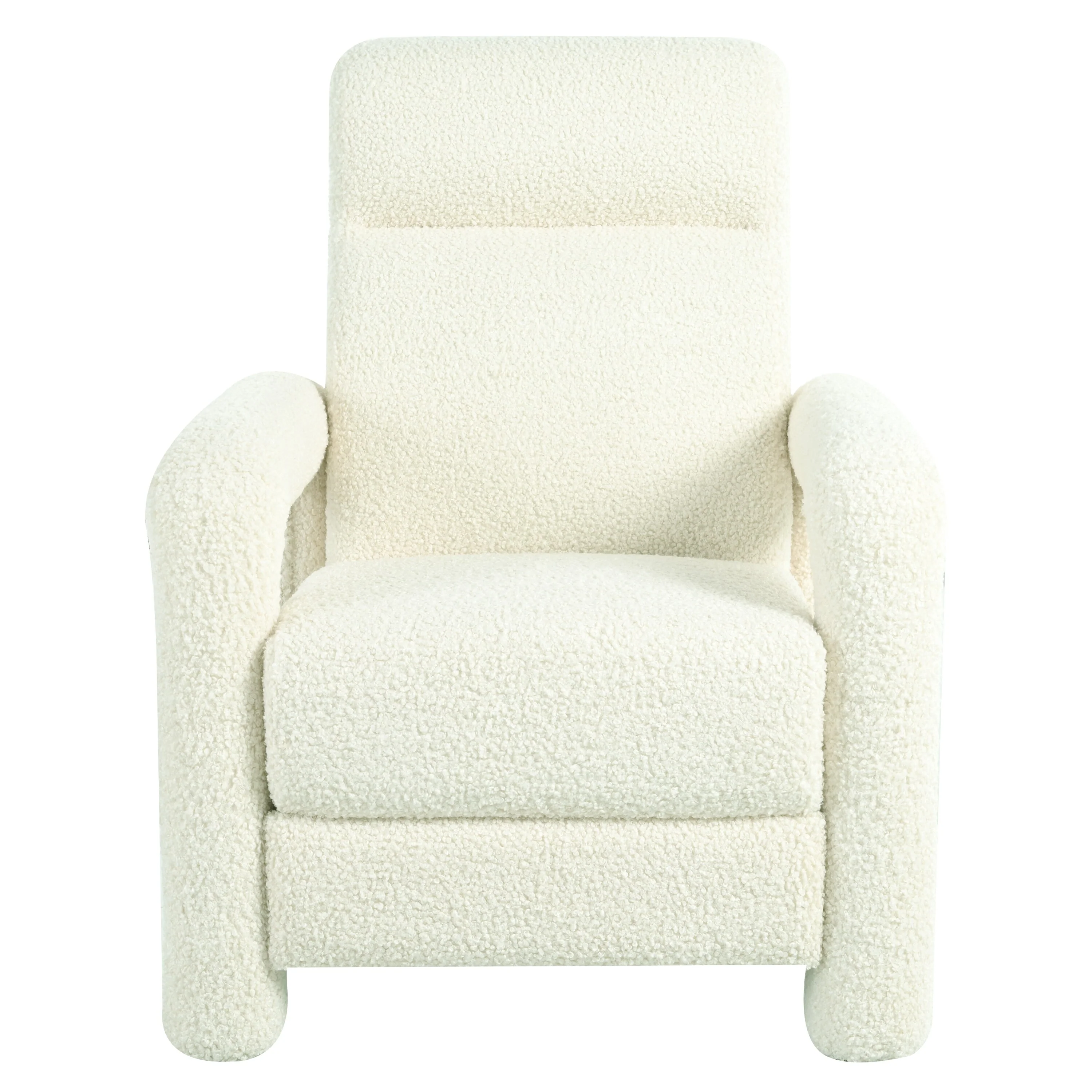 31.25 Push Back Recliner Armchair Upholstered